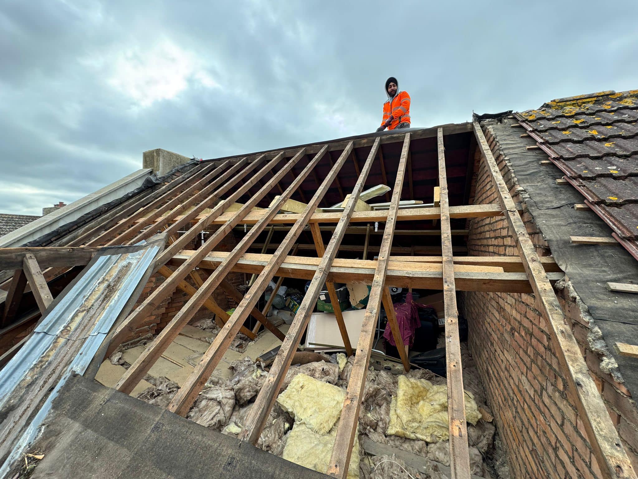 Slate roof restoration in Greenwich