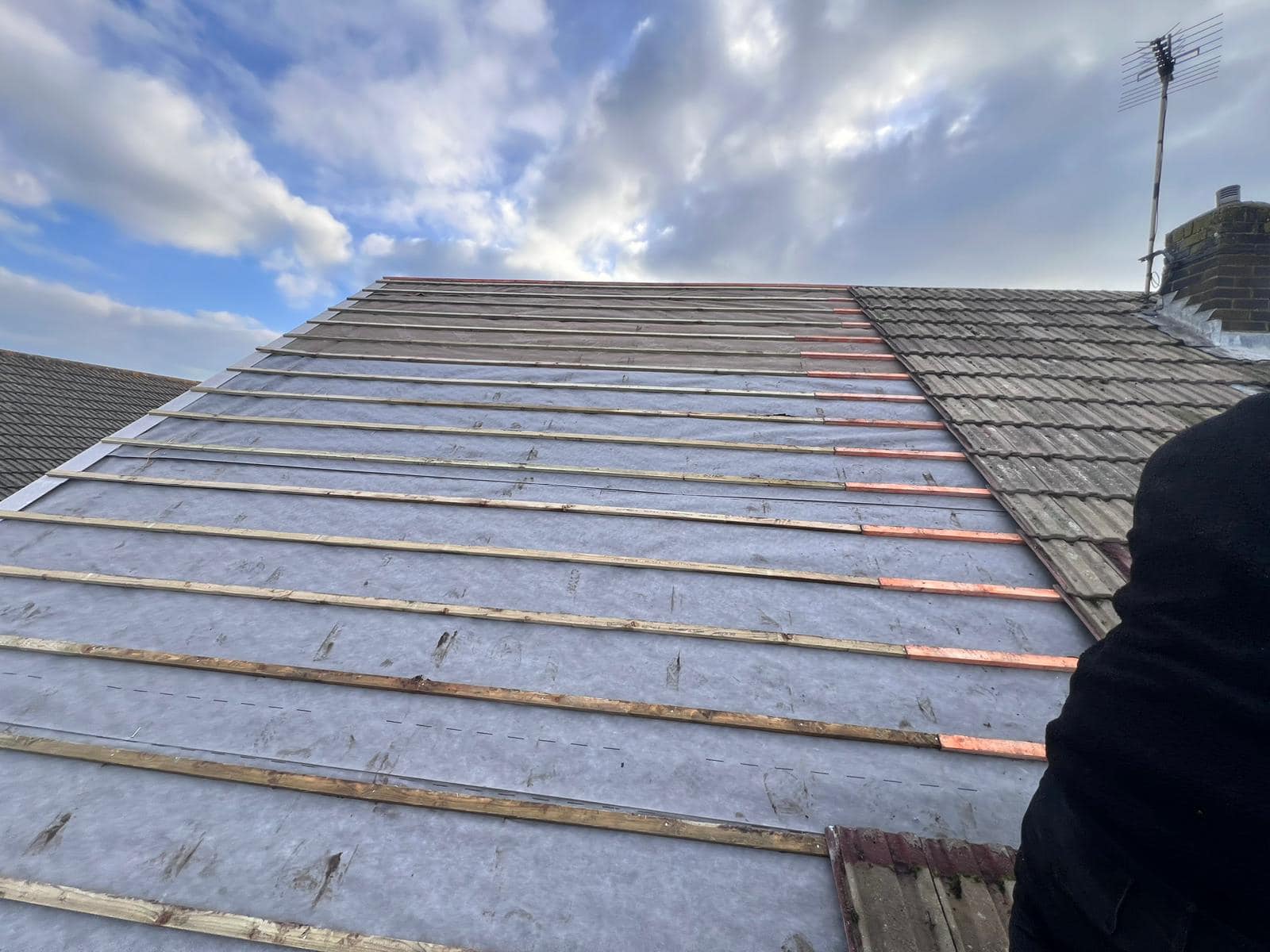 Roof survey in Kensington