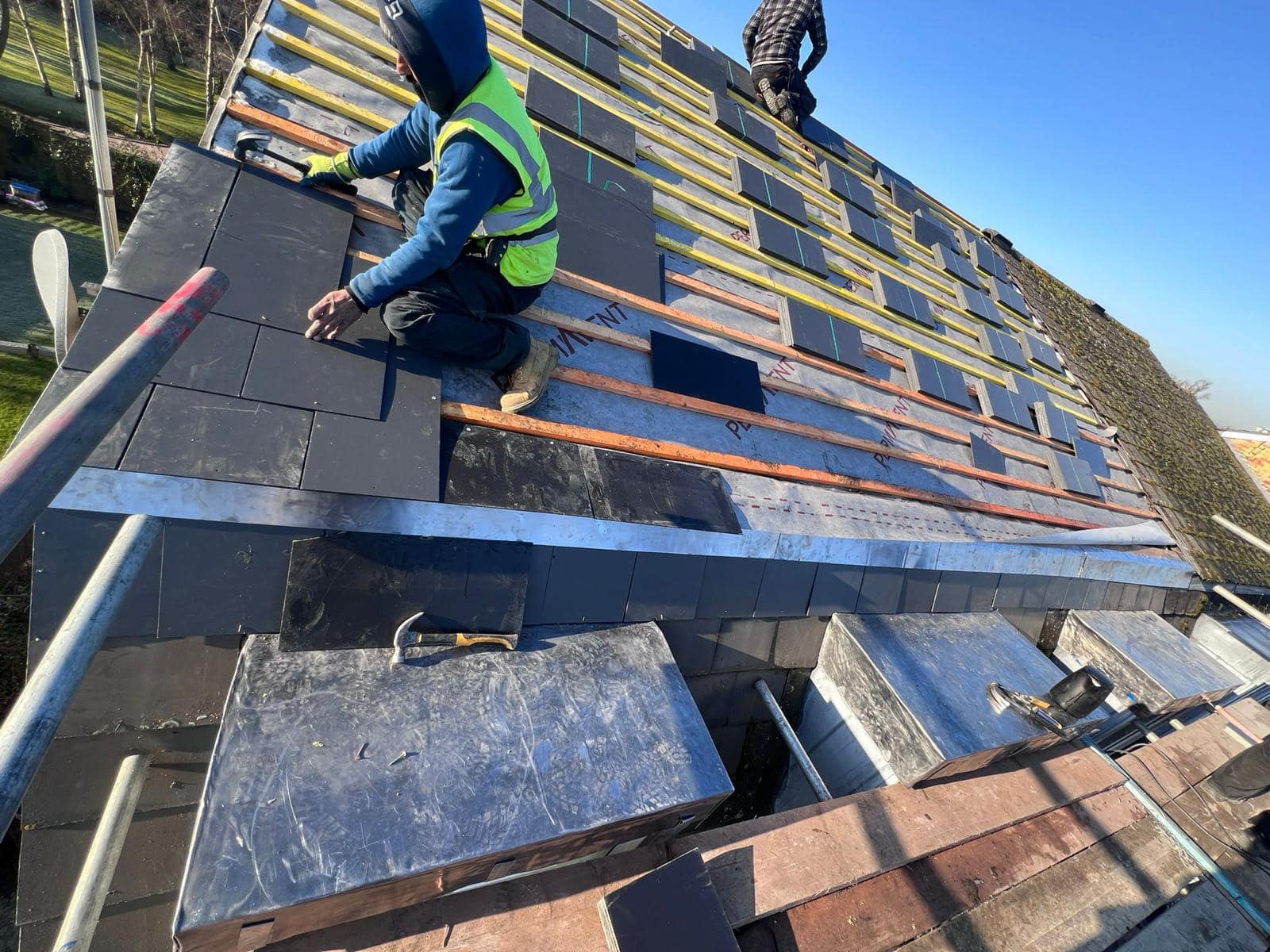 EPDM rubber roof in Stratford