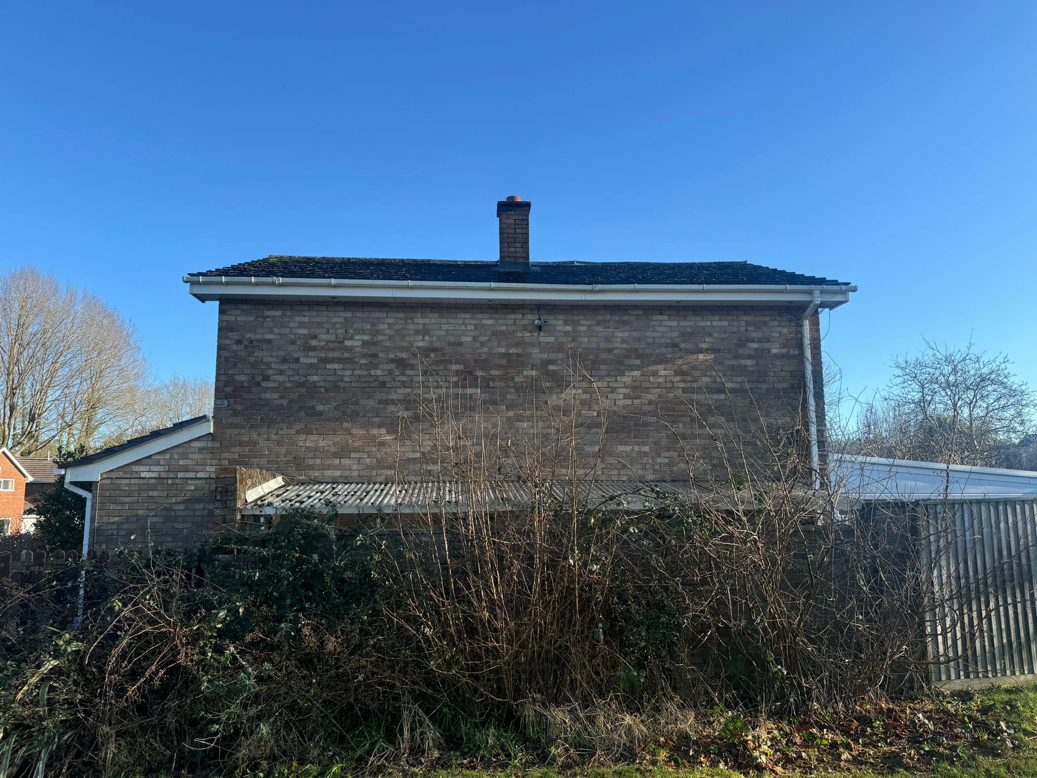 Professional roofers working on a property in London - KS Roof Master