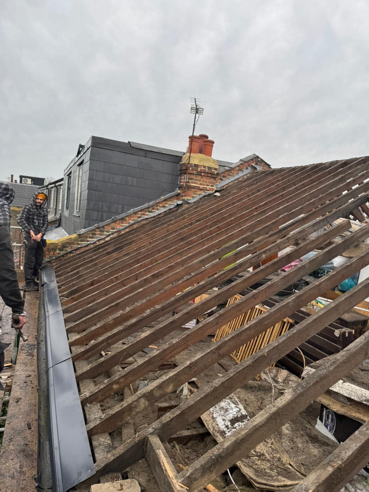 Flat roof coating in Brixton