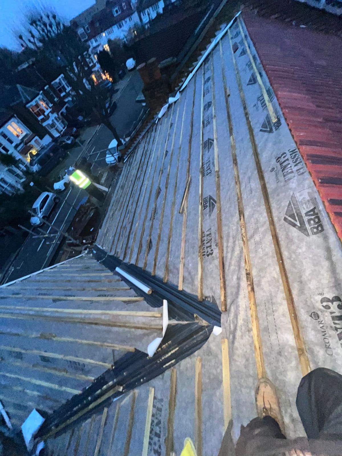 Gutter installation in Chelsea