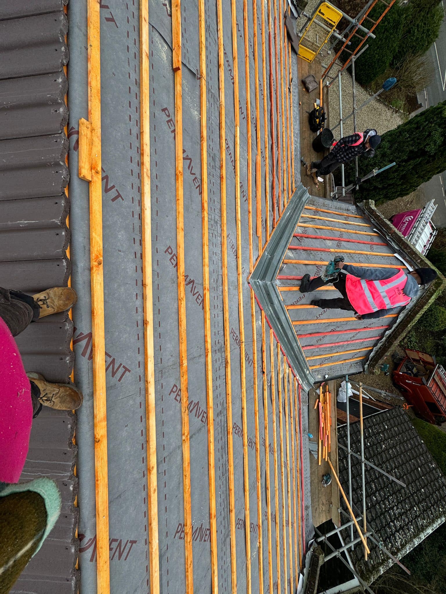 Roof waterproofing in Clapham