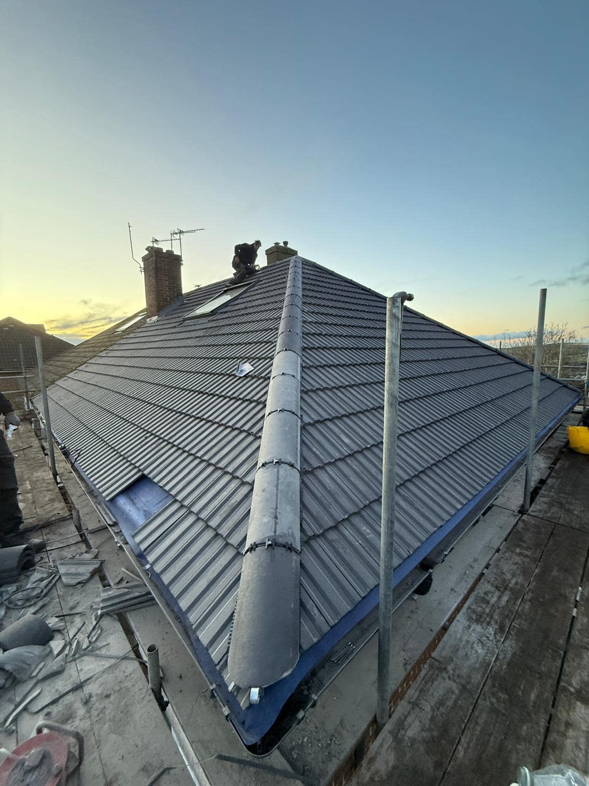 EPDM rubber roof in Stratford