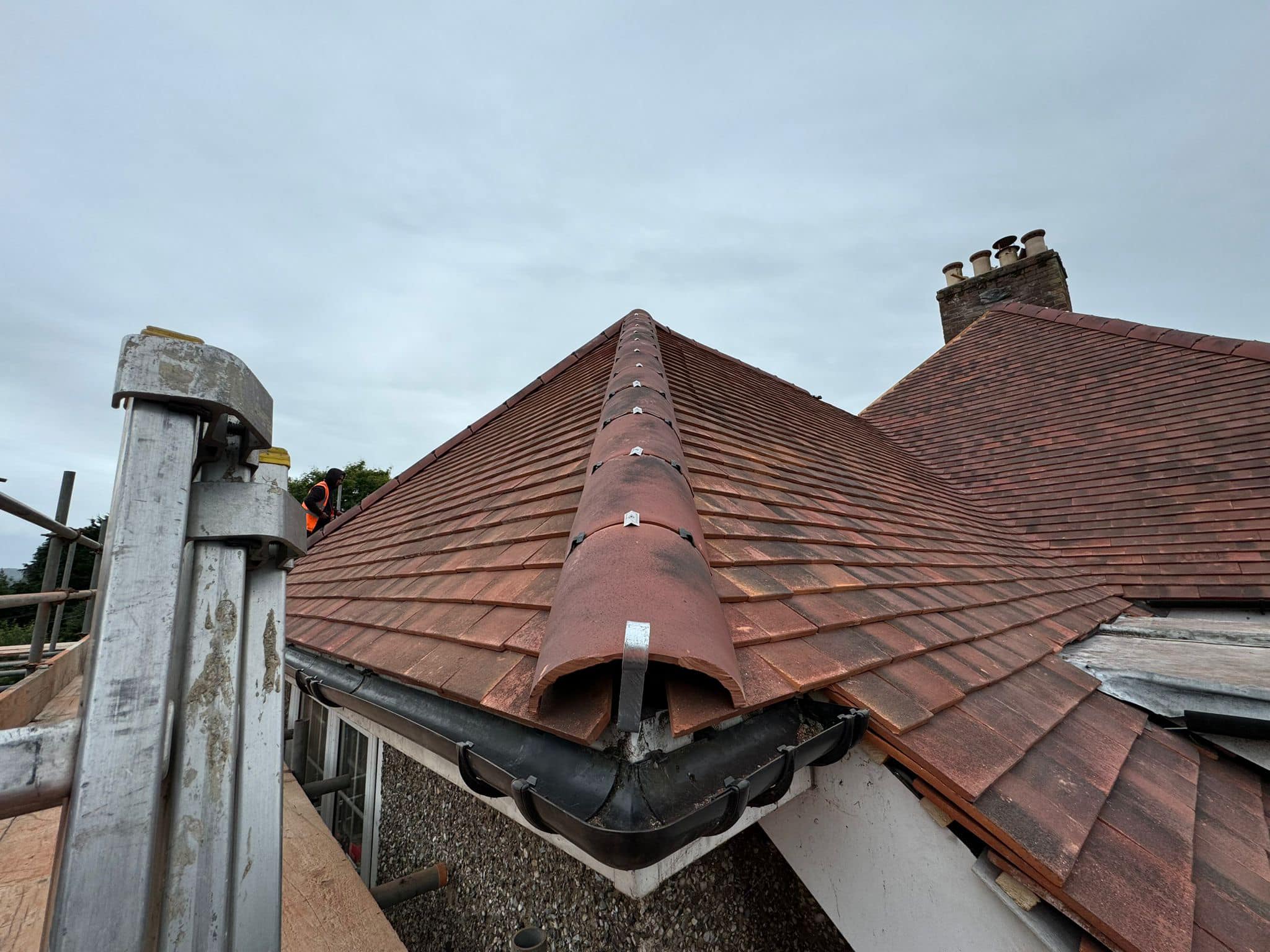 Slate roof restoration in Greenwich