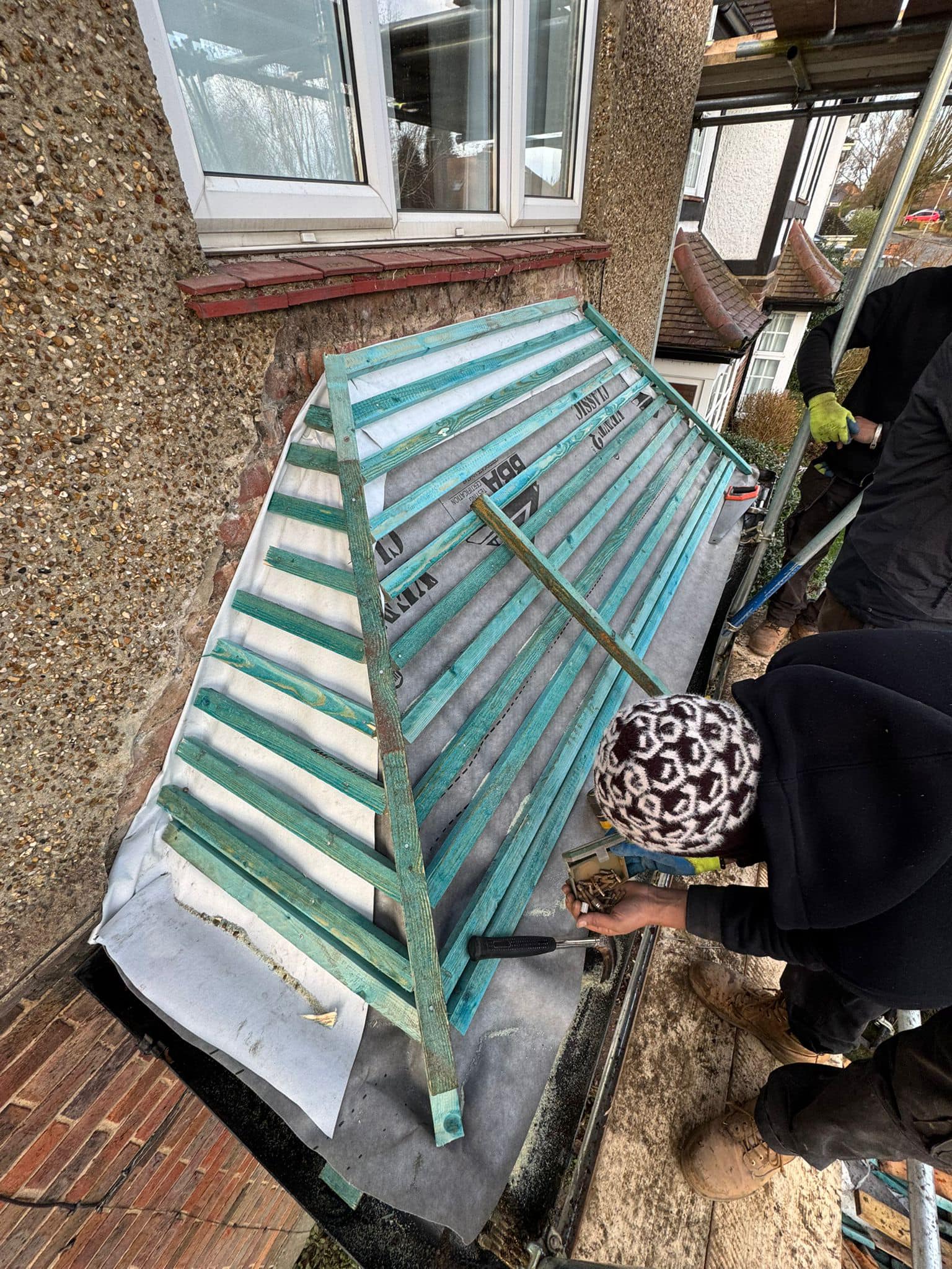 Moss removal in Wimbledon