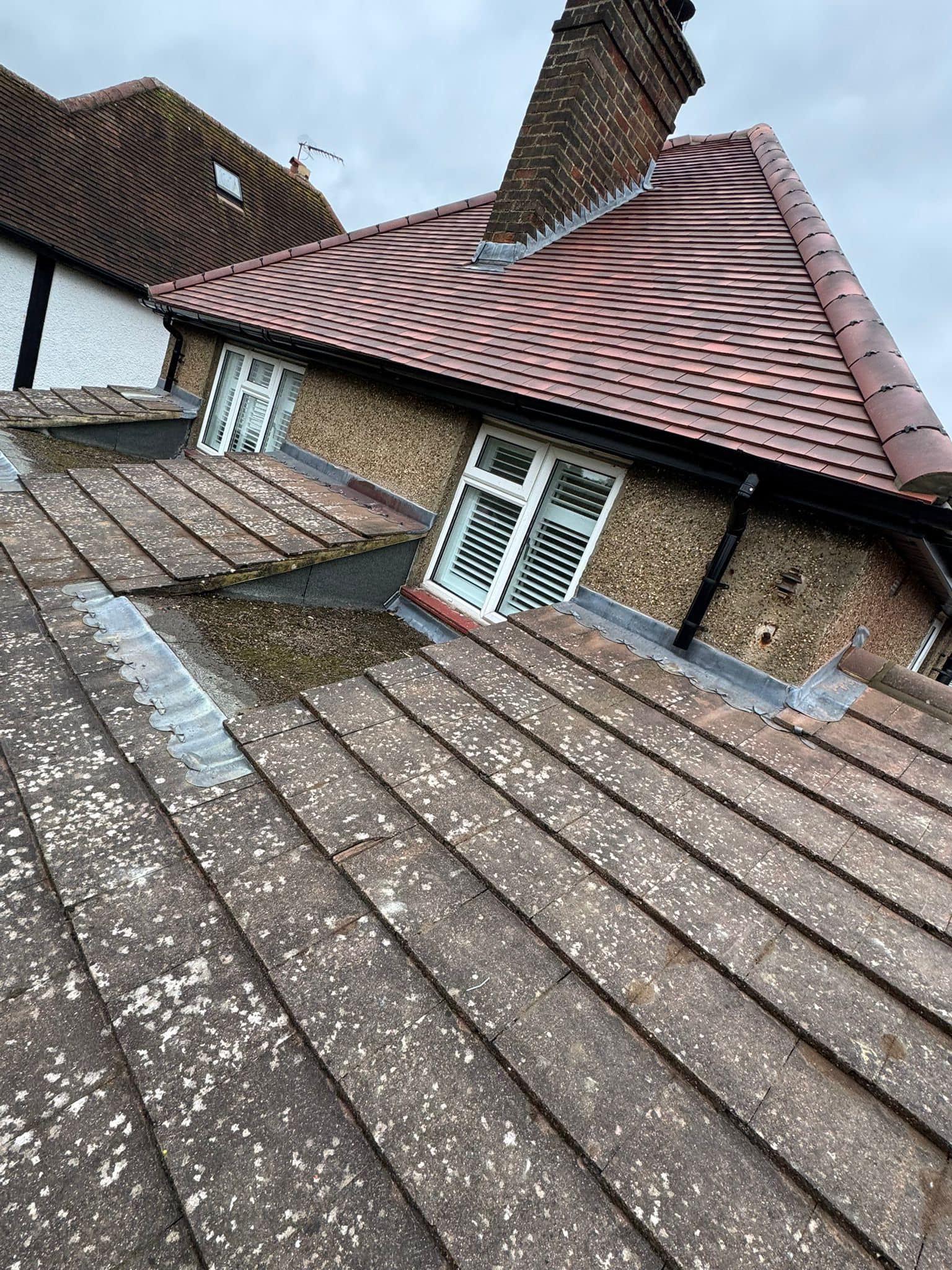 Commercial roof restoration in Canary Wharf