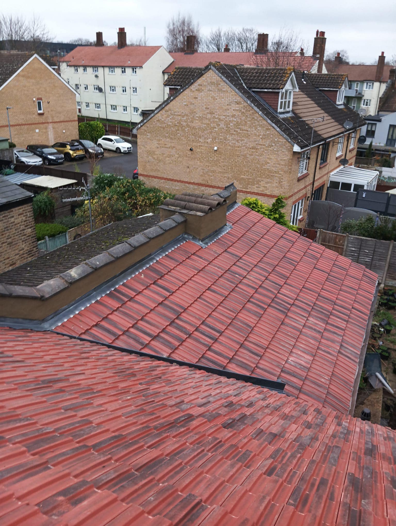 Commercial roof restoration in Canary Wharf