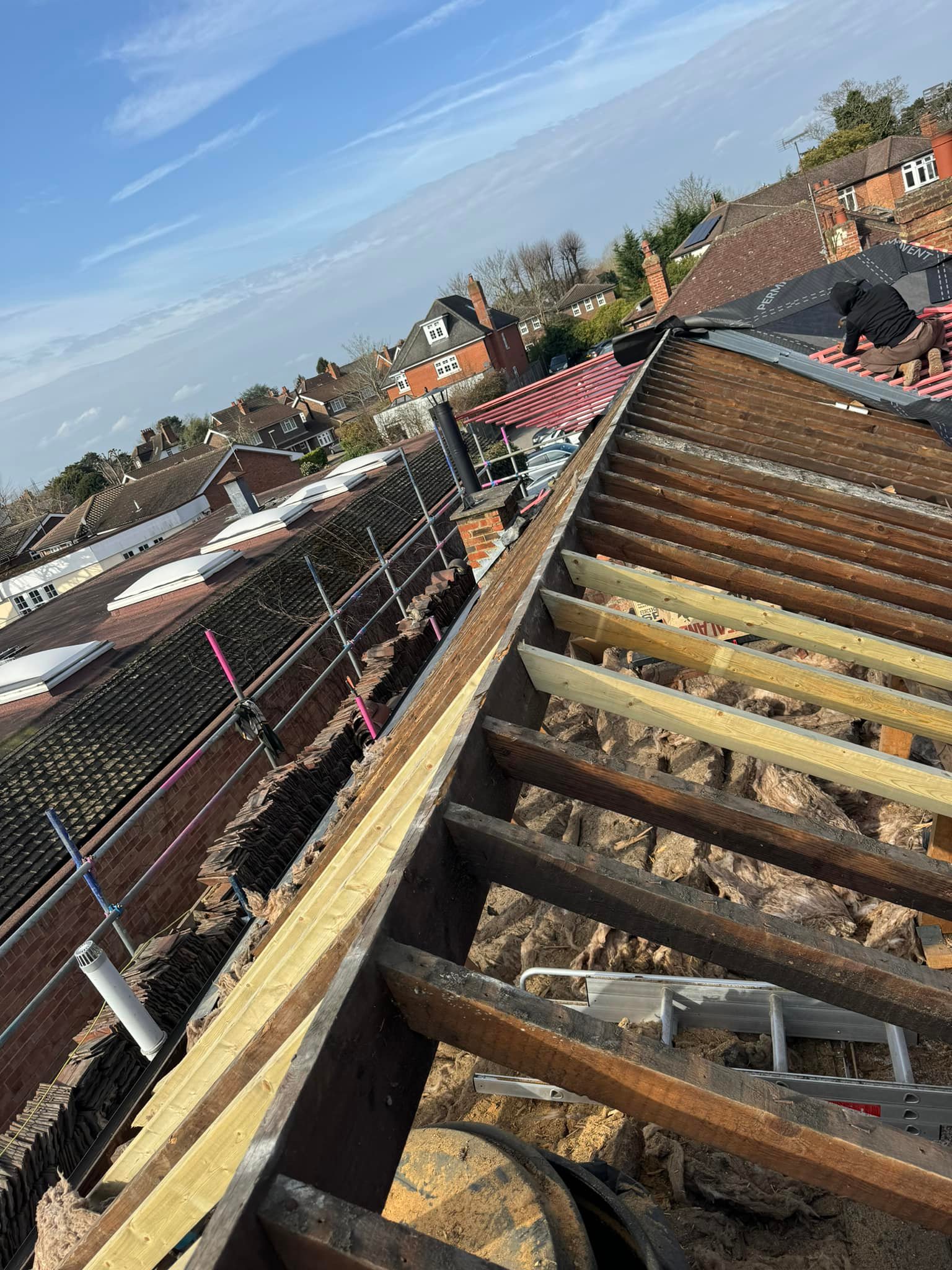 Velux window installation in Hampstead