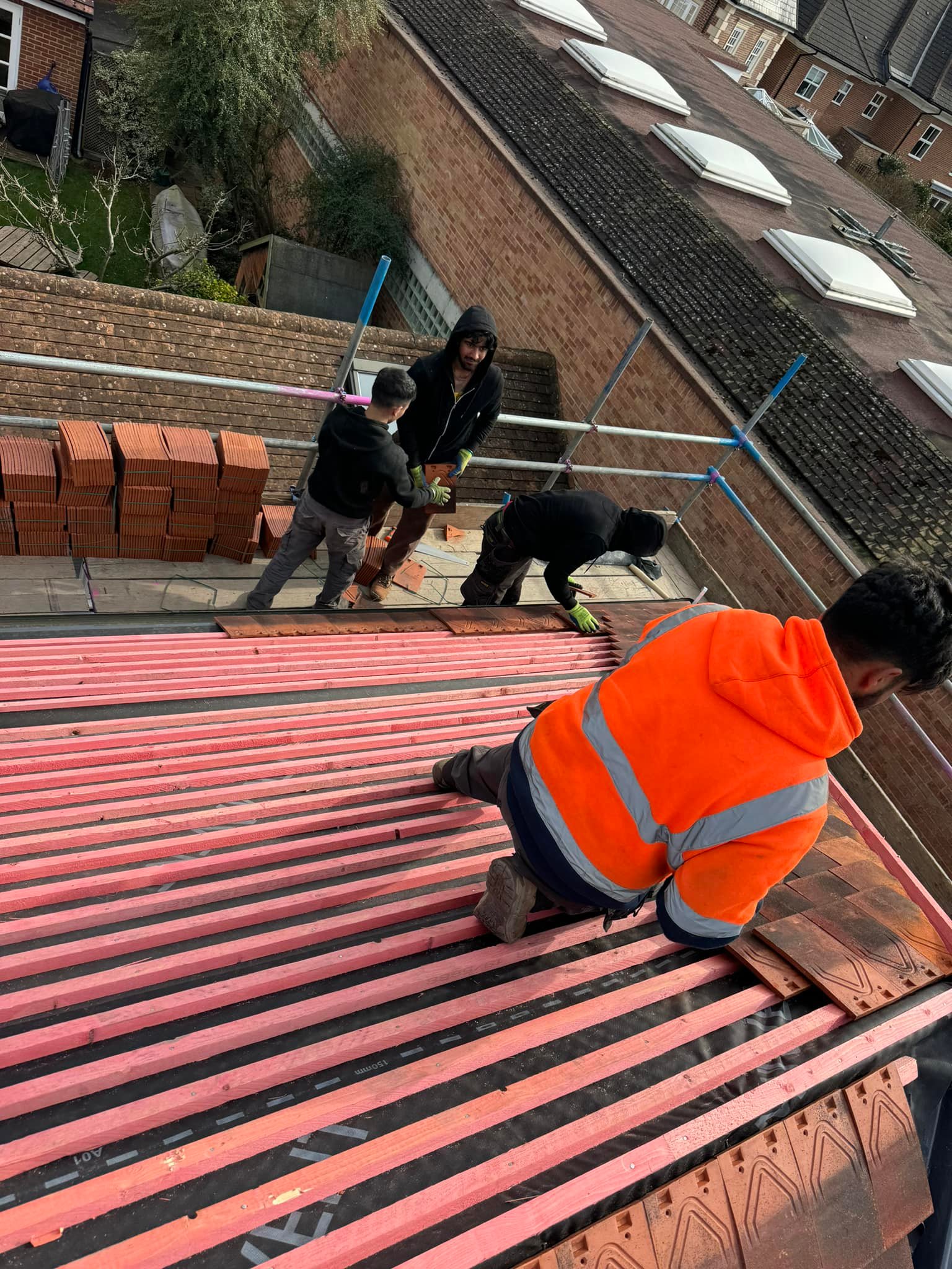 Tile replacement in Wembley