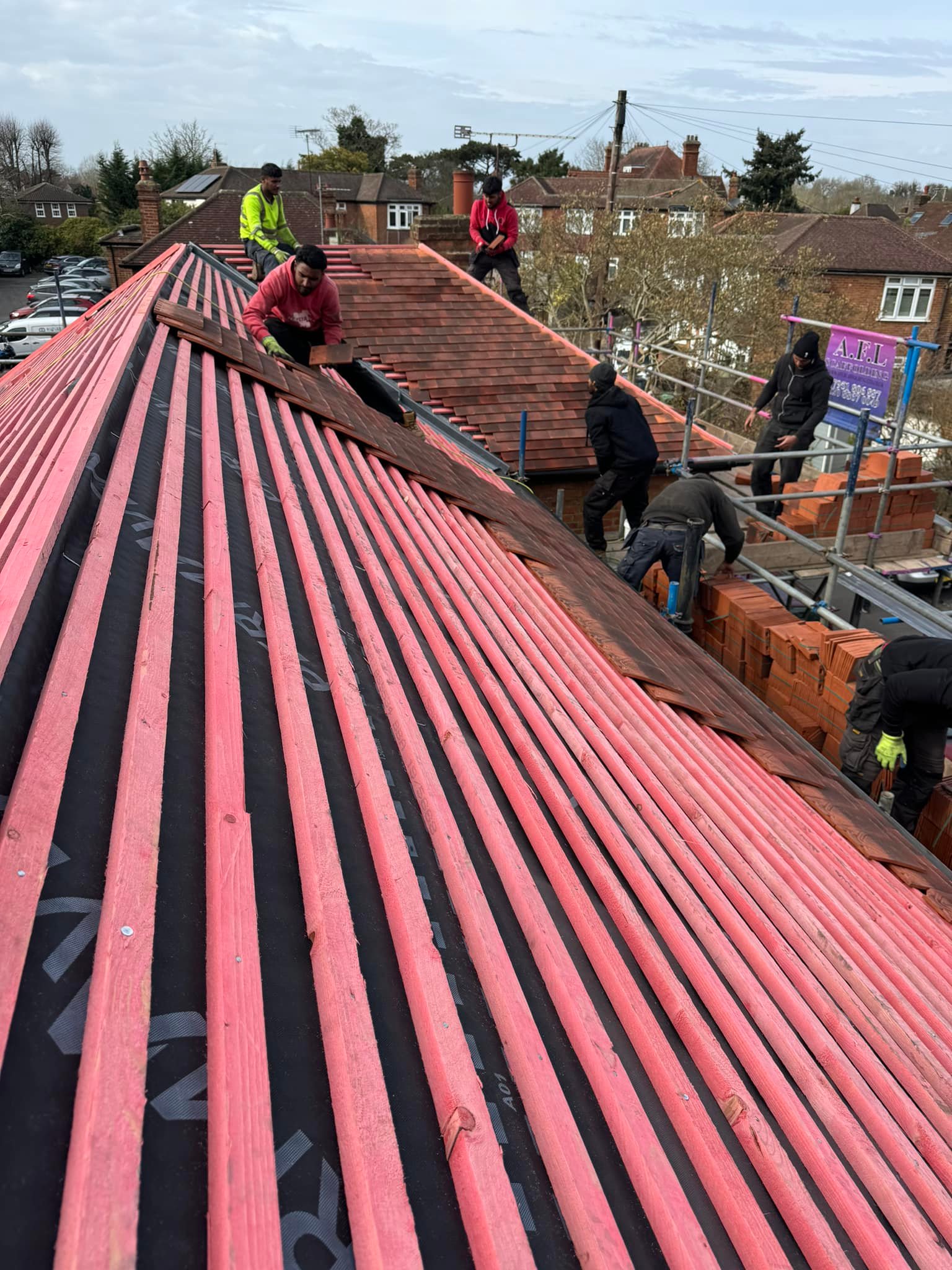 Velux window installation in Hampstead