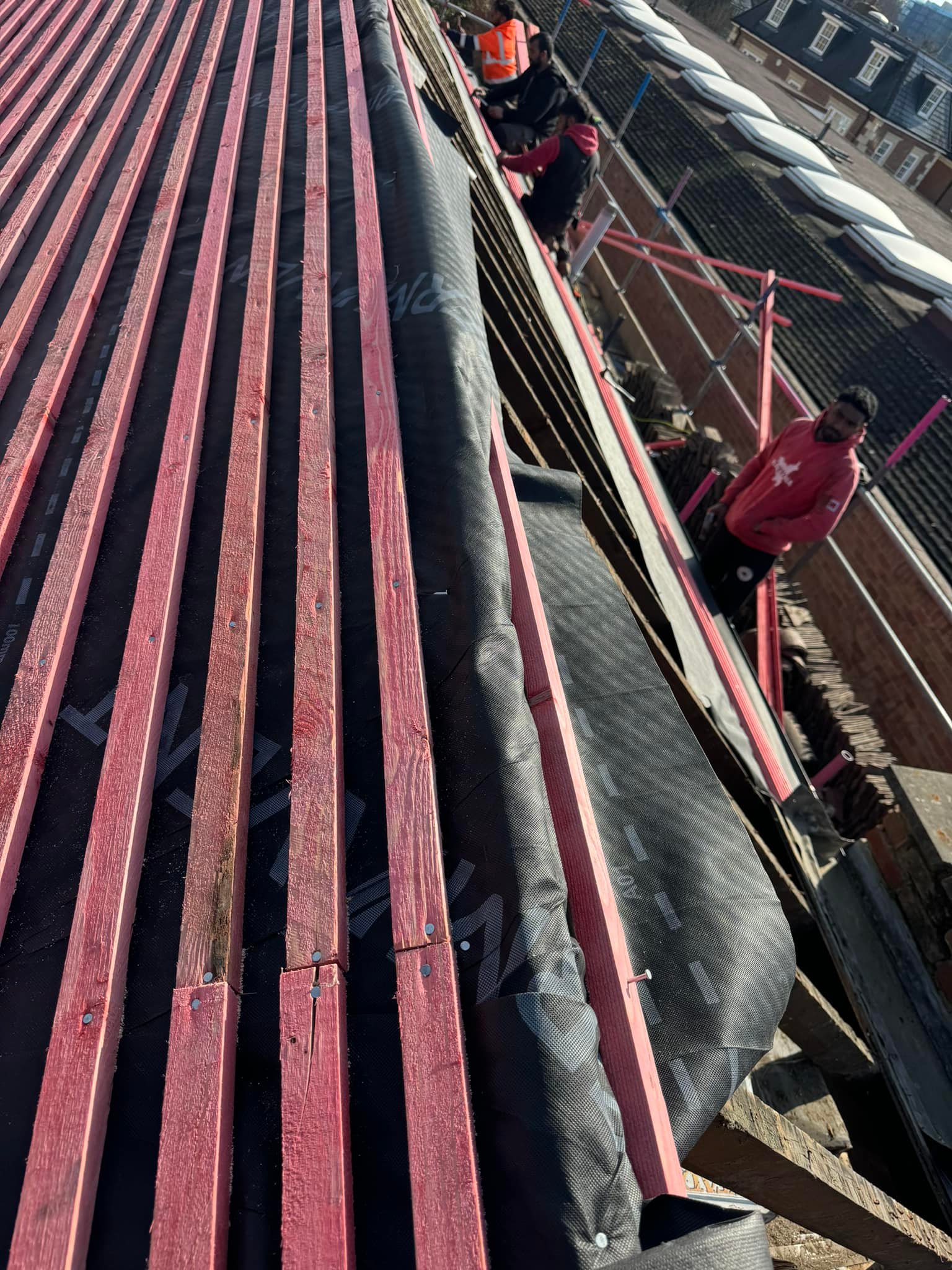 Flat roof replacement in Croydon
