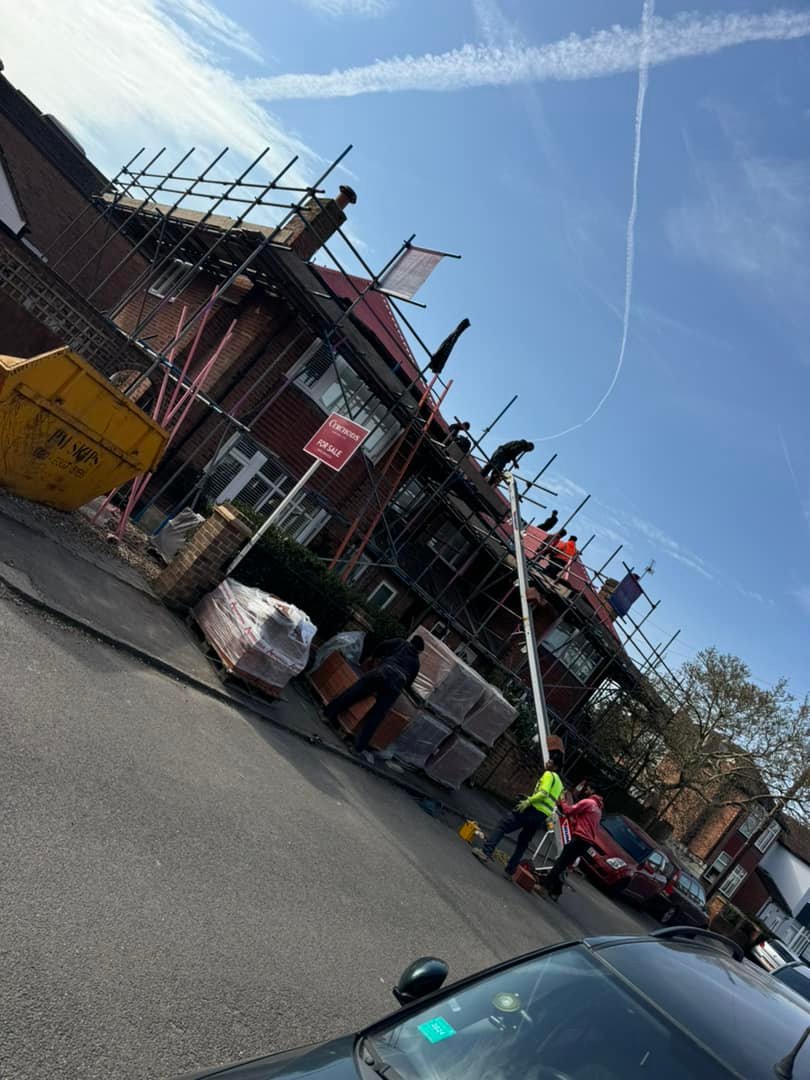 Storm damage repair in Battersea