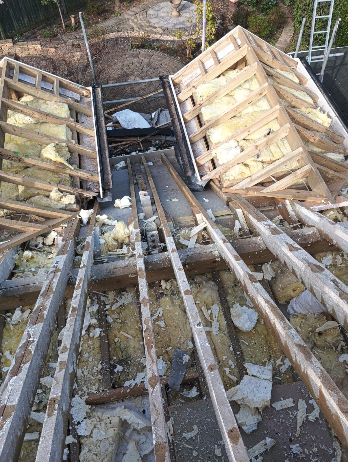Storm damage repair in Battersea