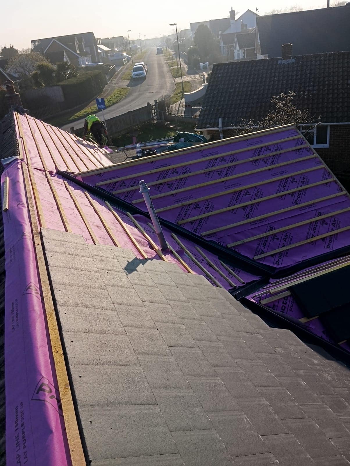 Roof survey in Kensington