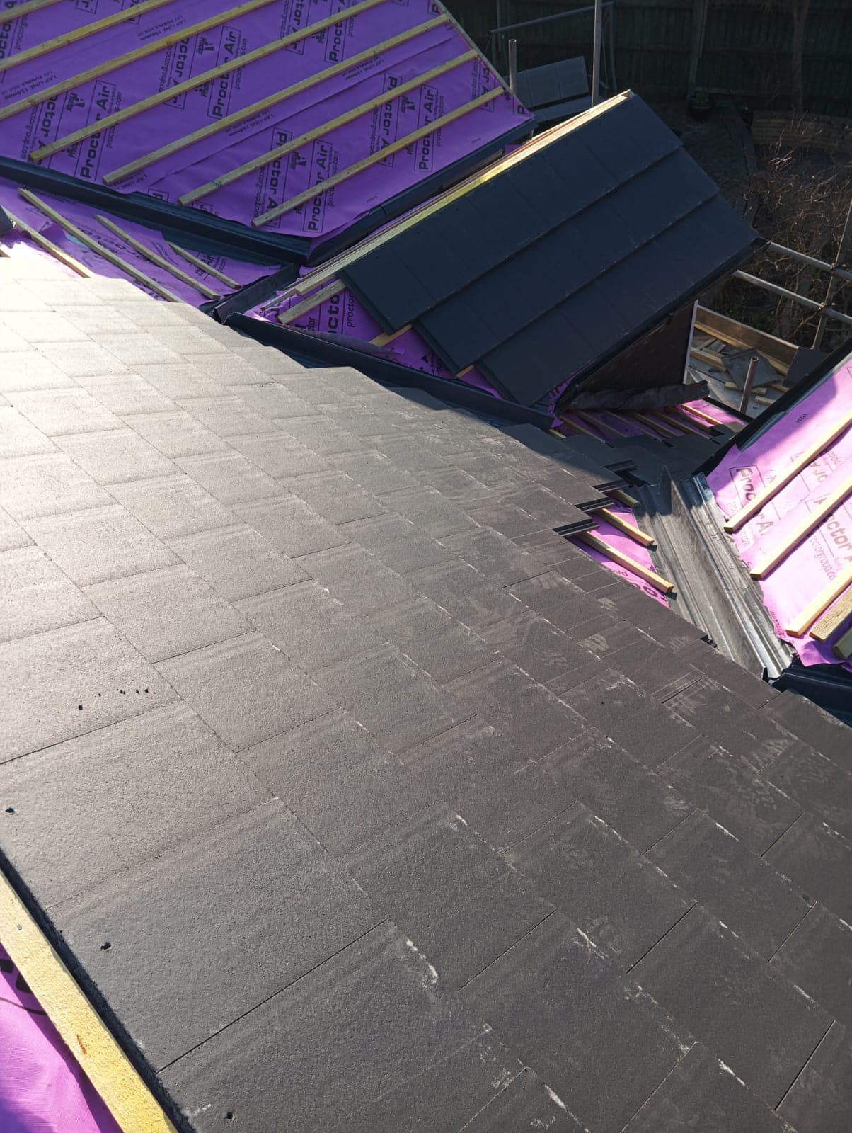 Flat roof replacement in Croydon