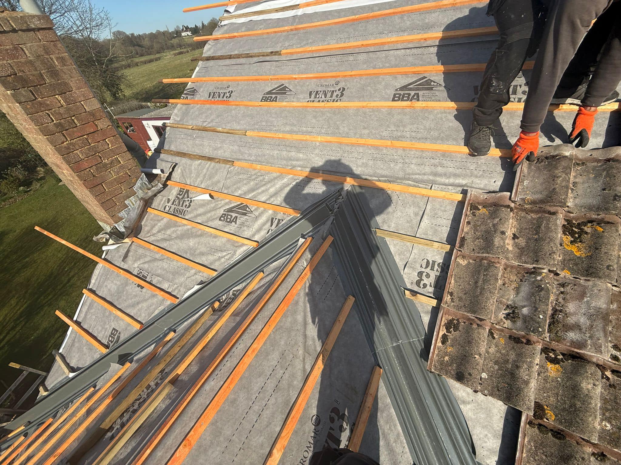 Roof survey in Kensington