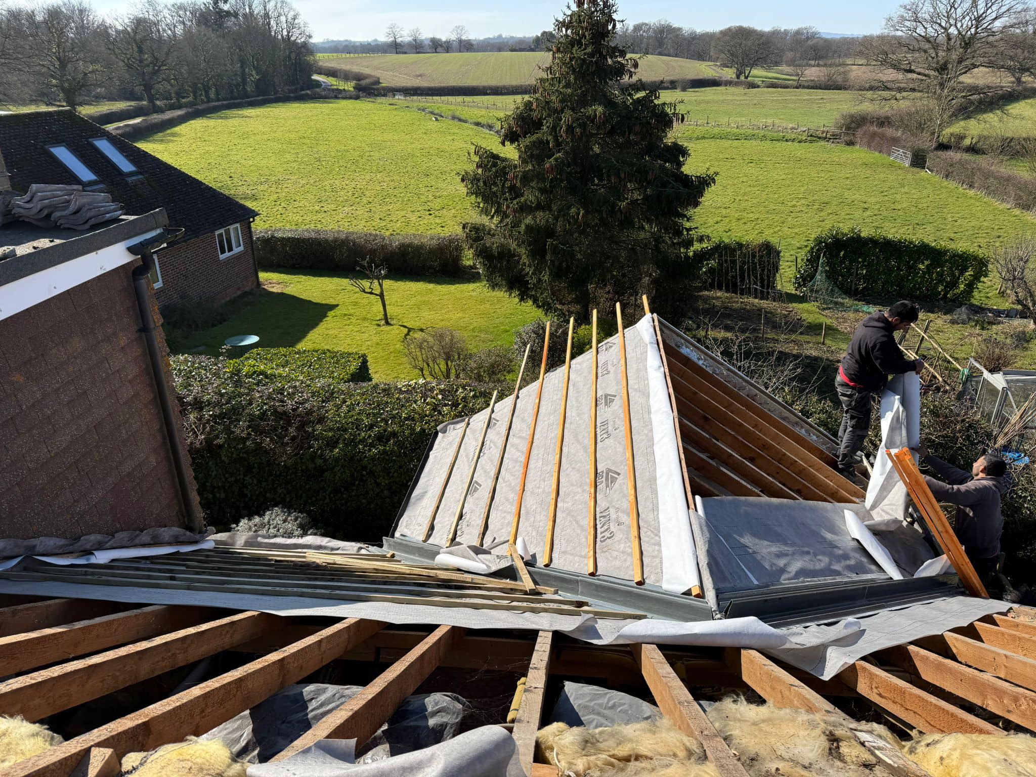 Flat roof coating in Brixton