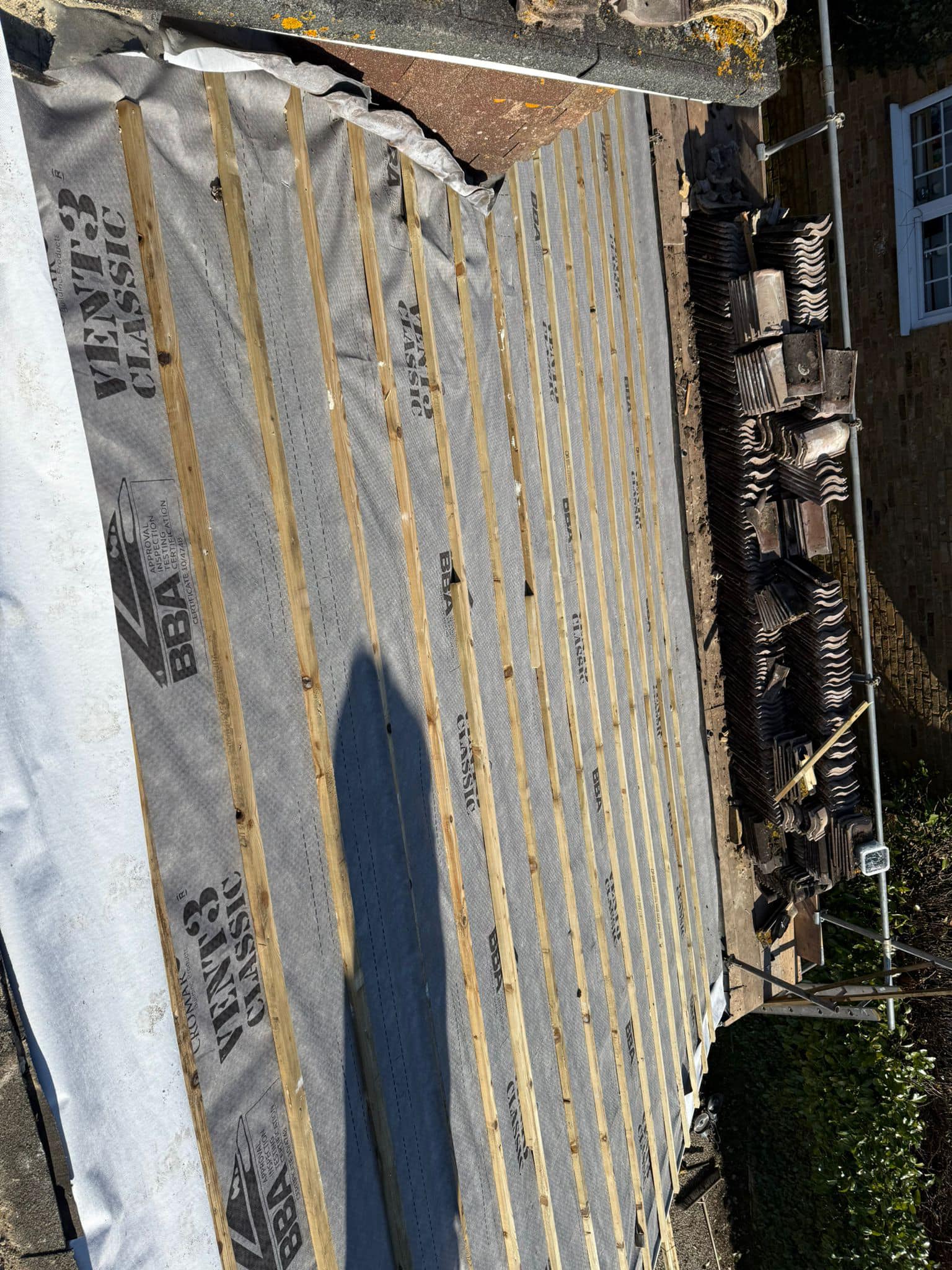 Roof survey in Kensington