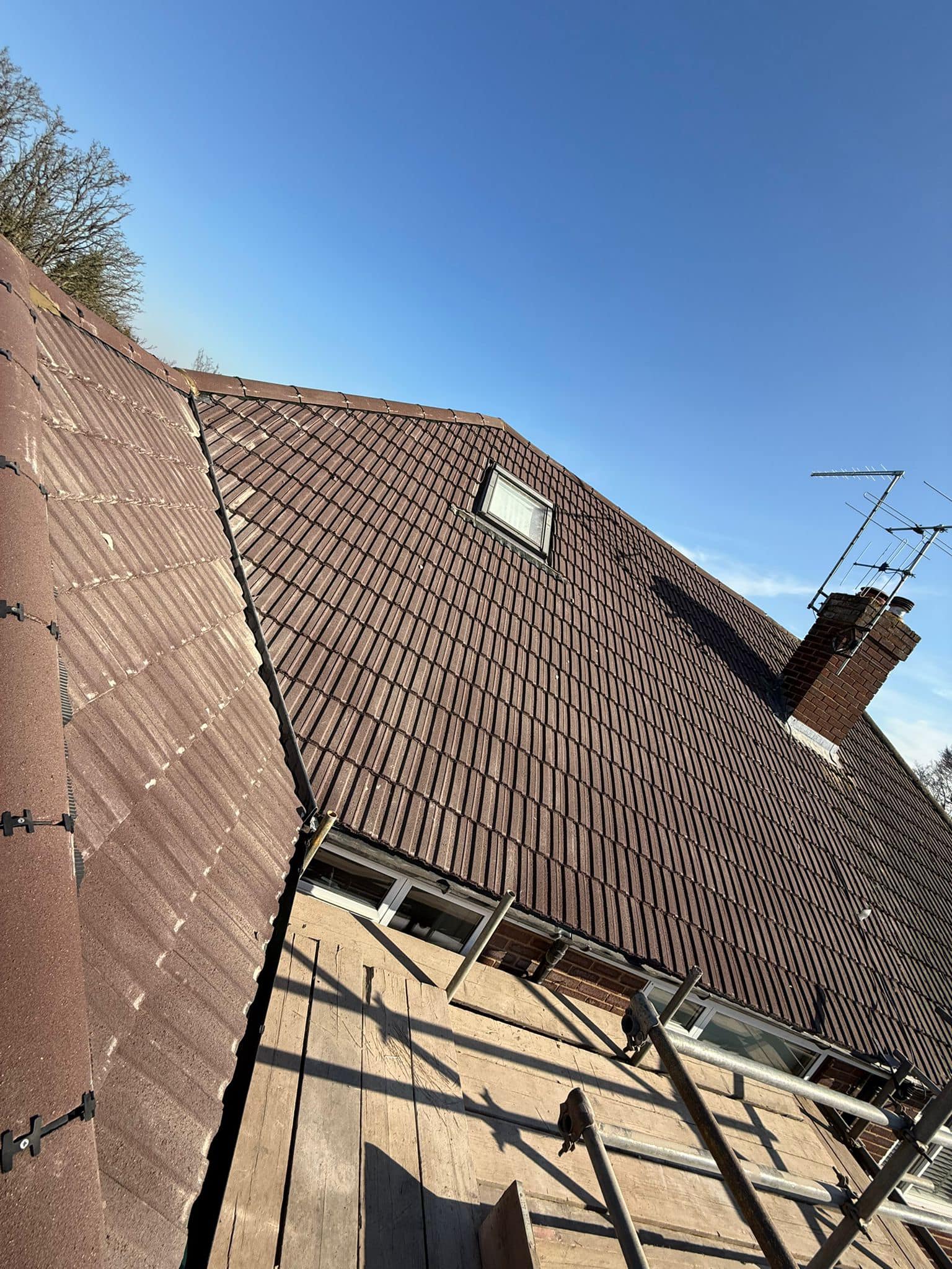 Flat roof replacement in Croydon