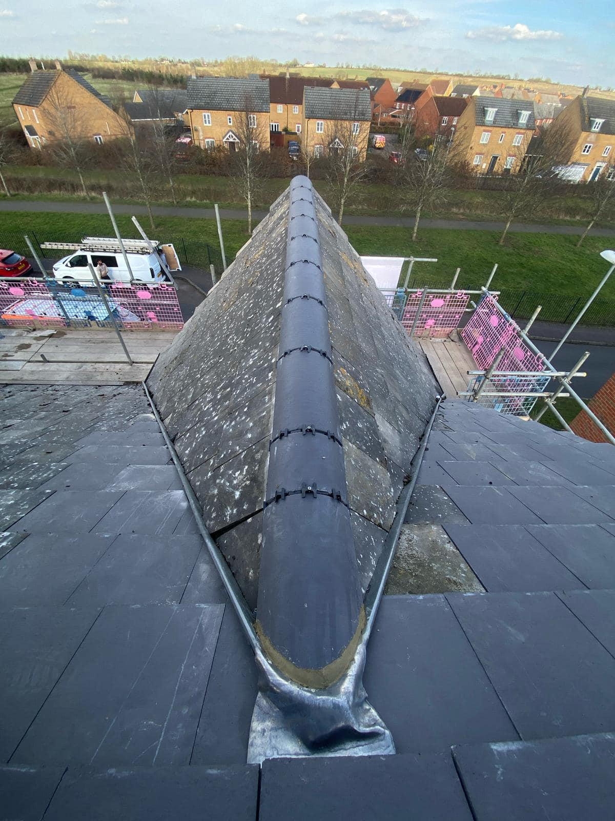 GRP fibreglass roof in Peckham