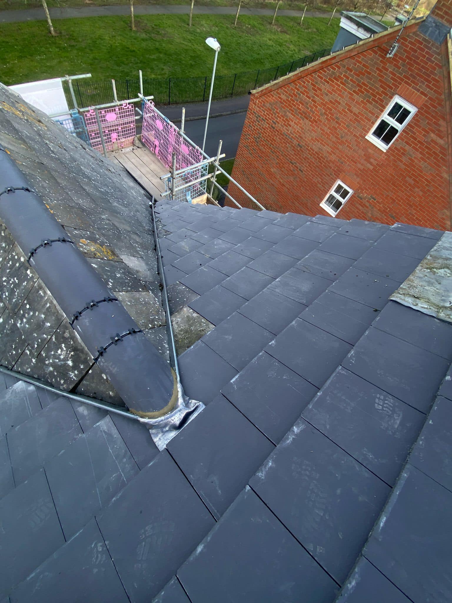 Zinc roofing in Shoreditch