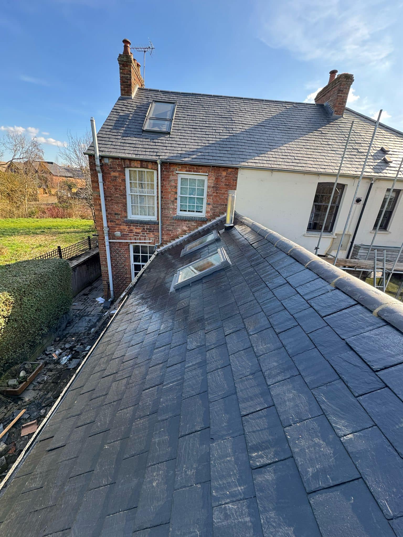 Moss removal in Wimbledon