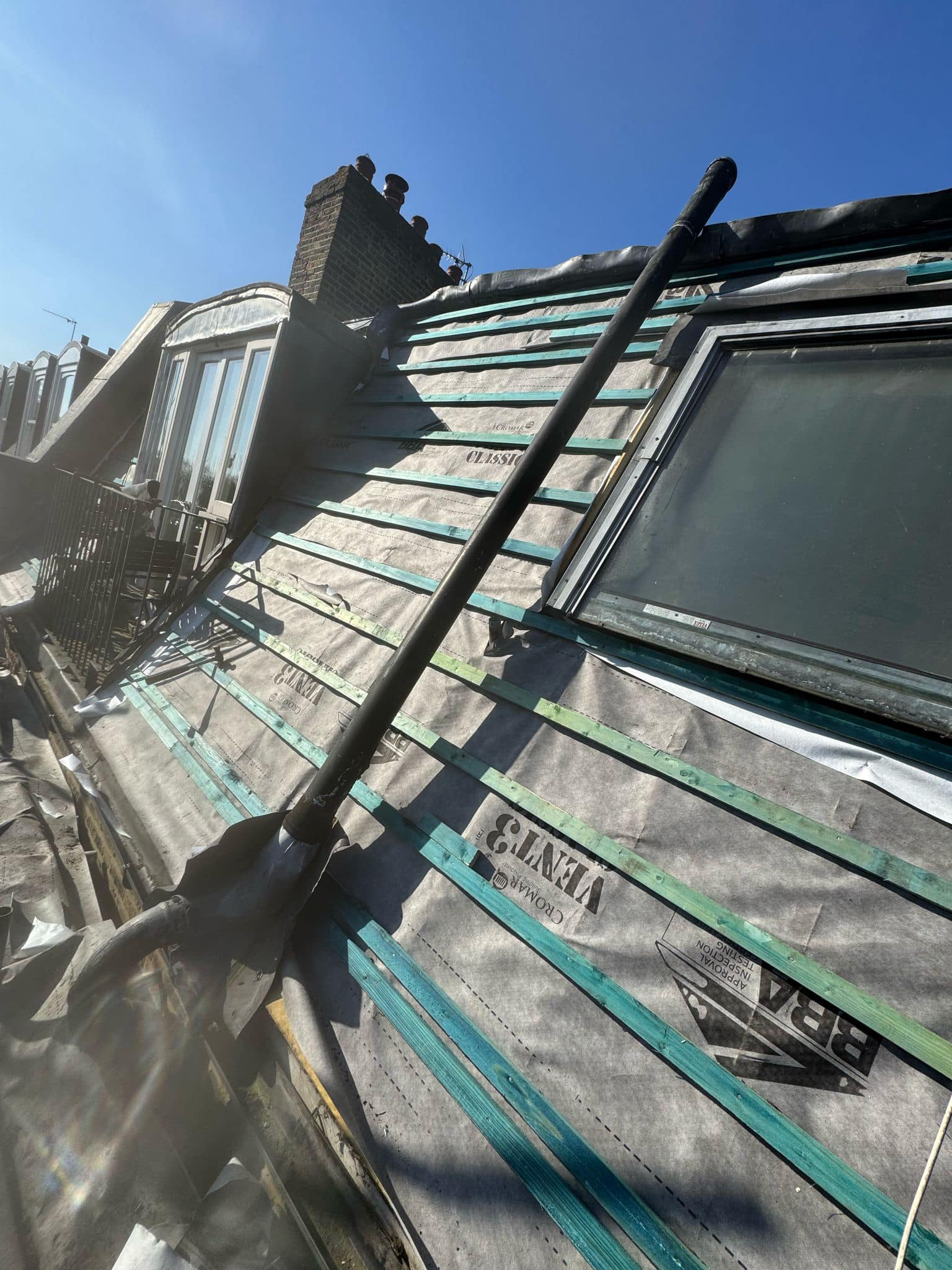 Chimney repointing in Islington