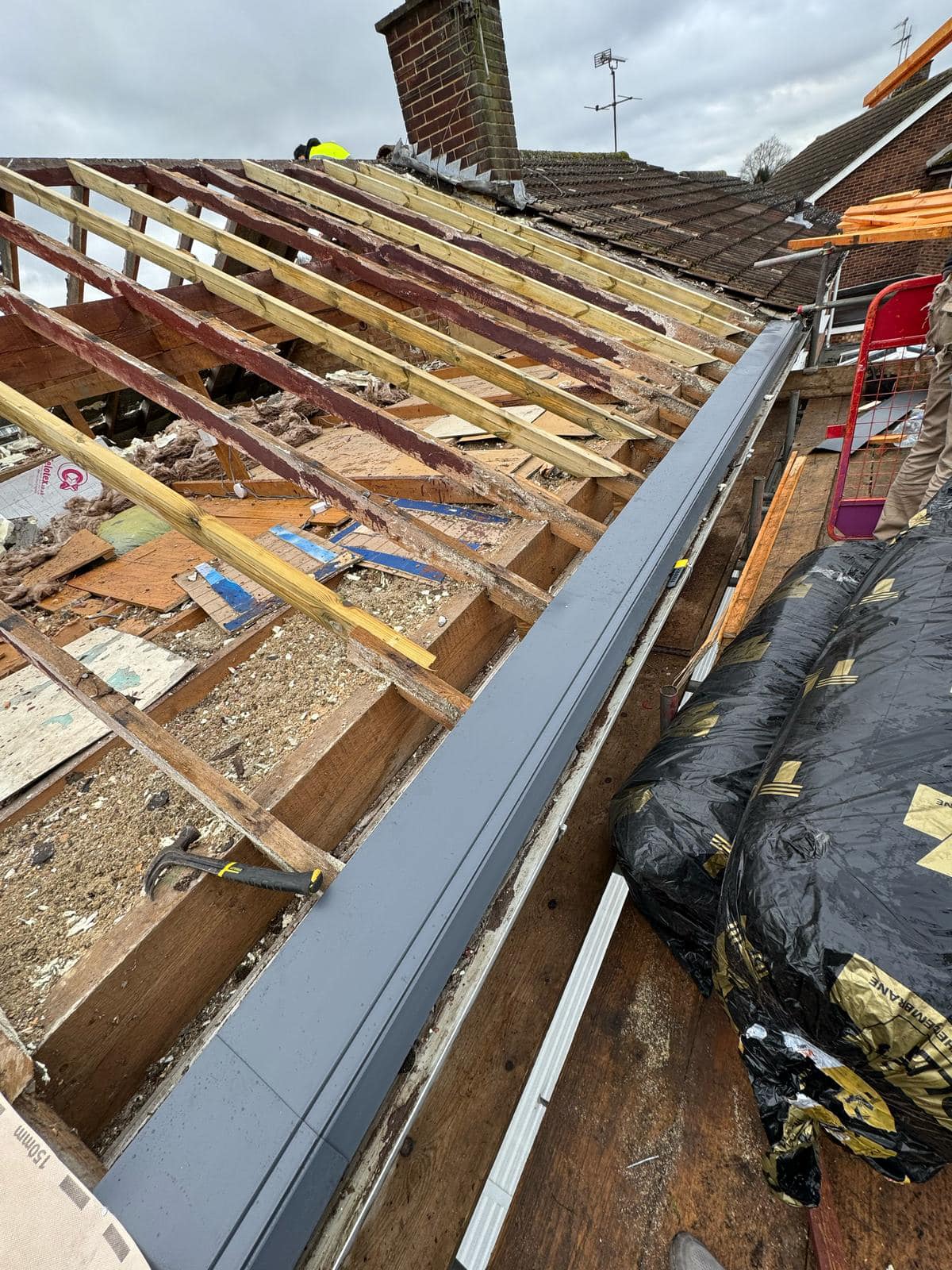 Slate roof restoration in Greenwich