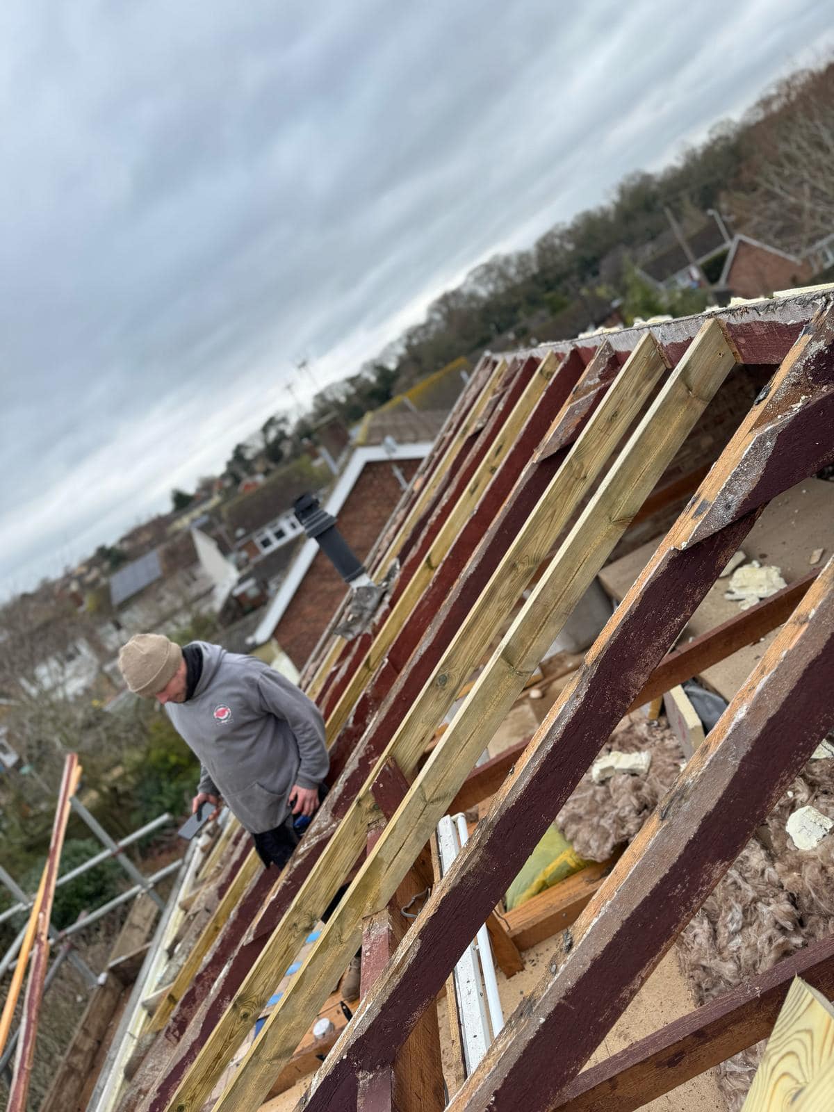 Roof repair completed in Bermondsey, South London
