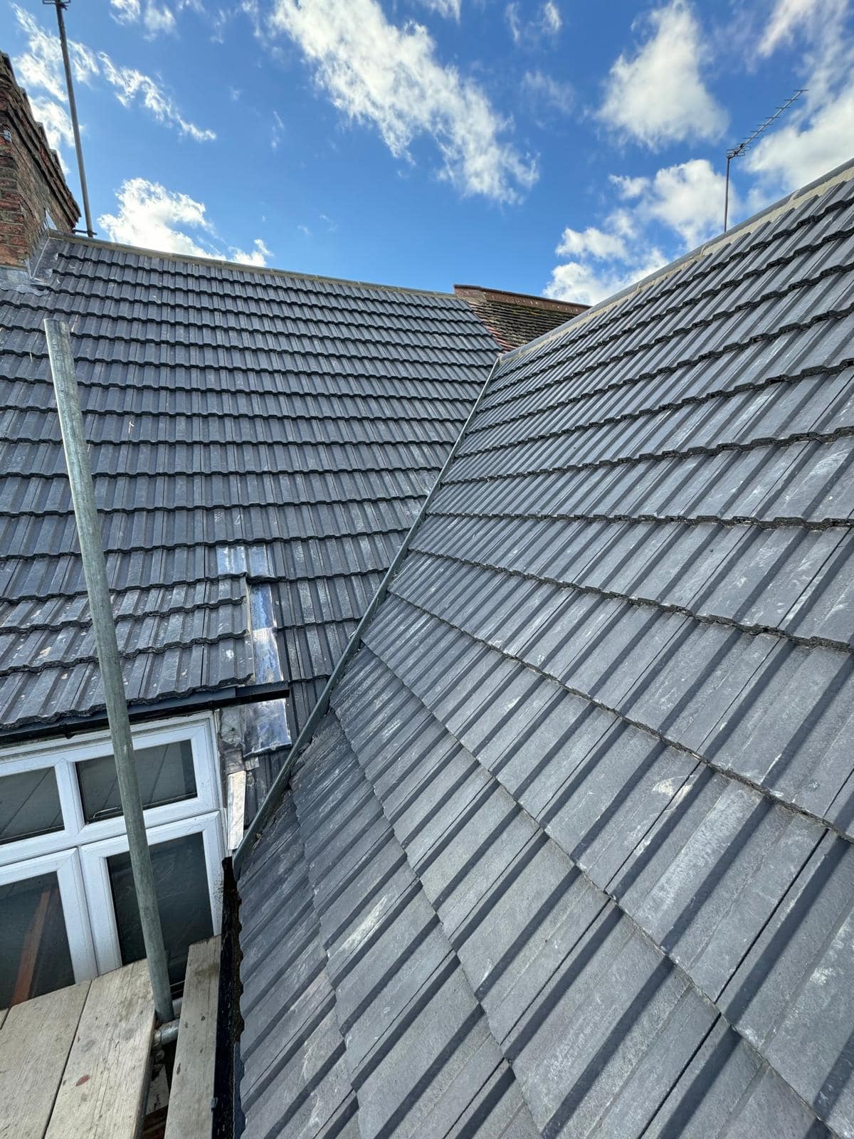 Lead flashing in Westminster