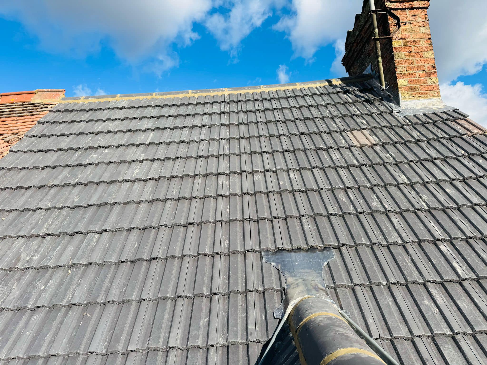 Commercial roof restoration in Canary Wharf