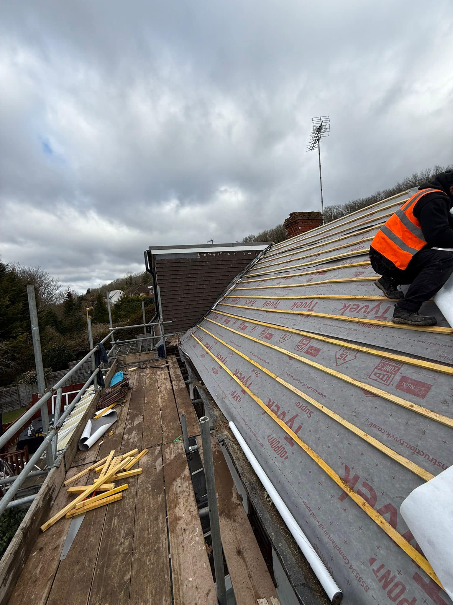 Gutter installation in Chelsea