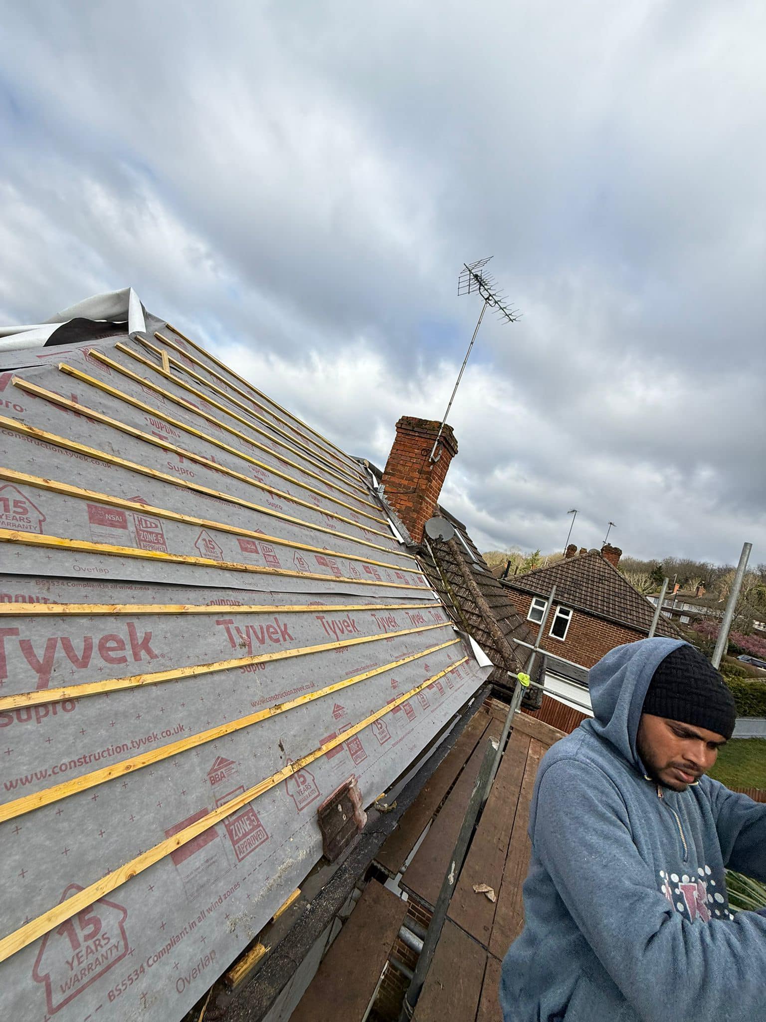 Flat roof coating in Brixton