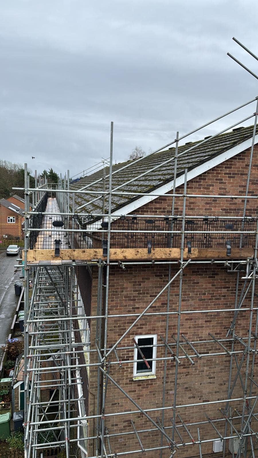 Commercial roof restoration in Canary Wharf