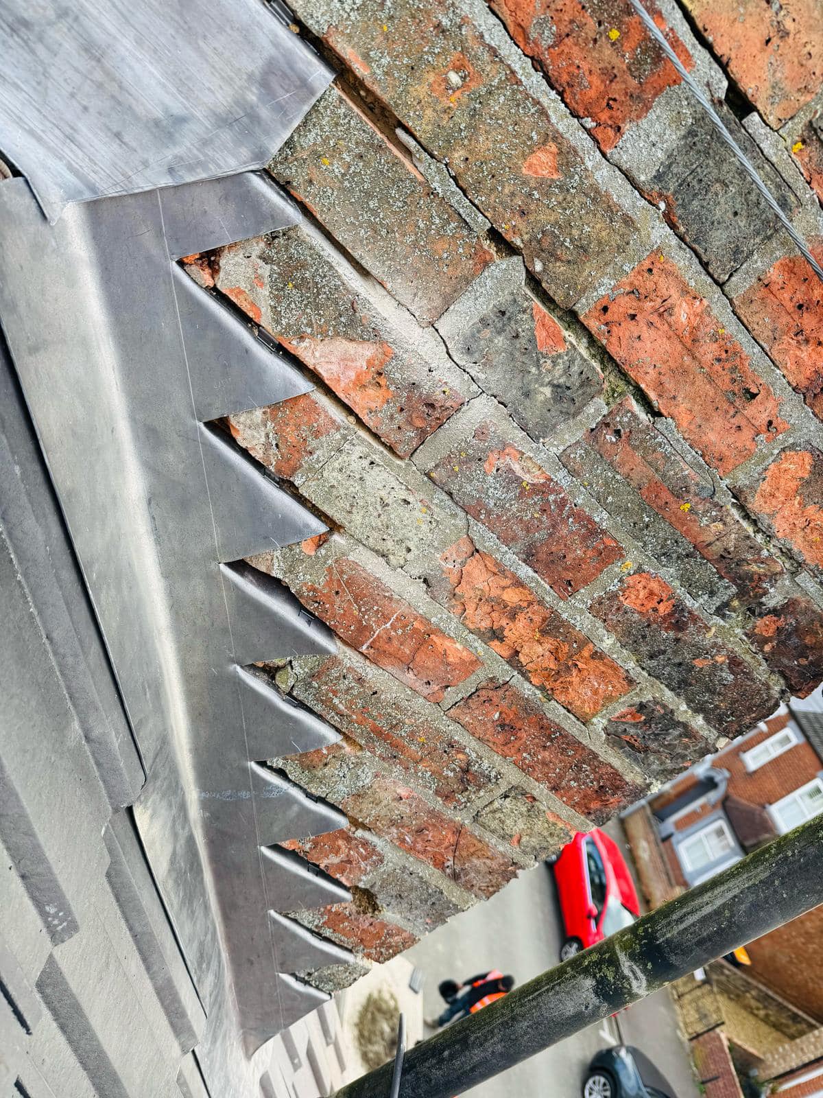 Chimney repointing in Islington