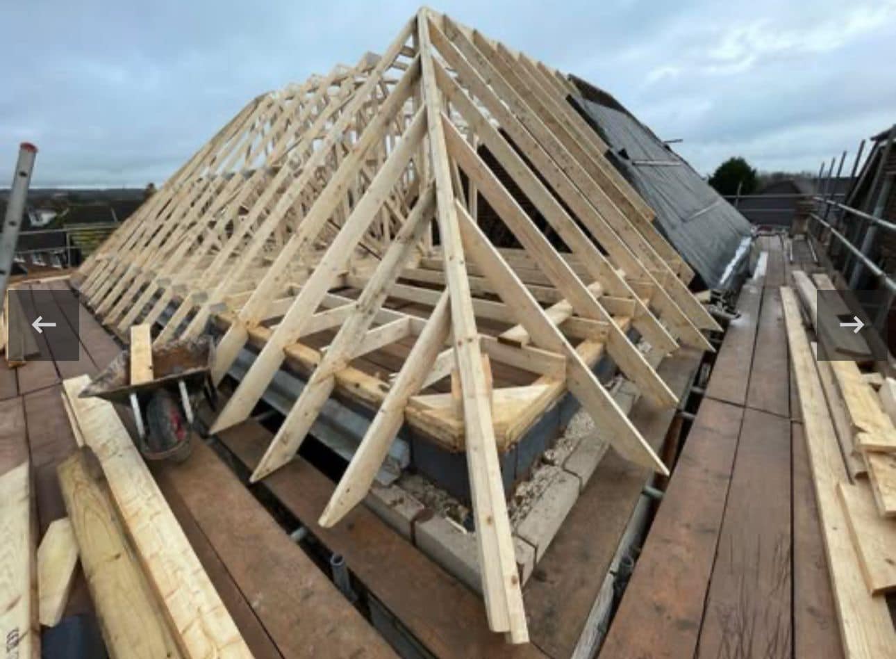 Roof repair completed in Bermondsey, South London