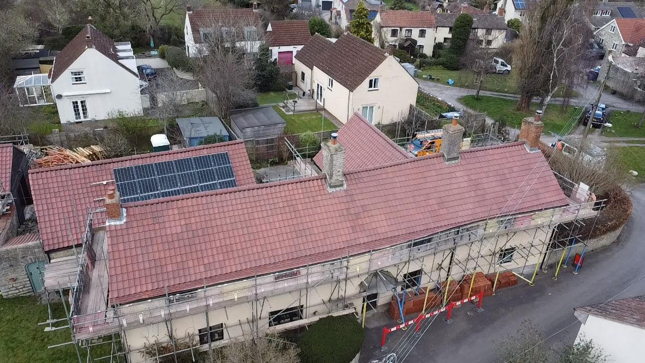 Commercial roof restoration in Canary Wharf