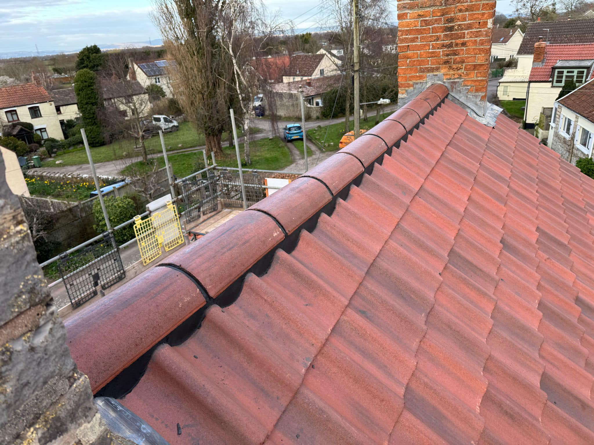 Slate roof restoration in Greenwich