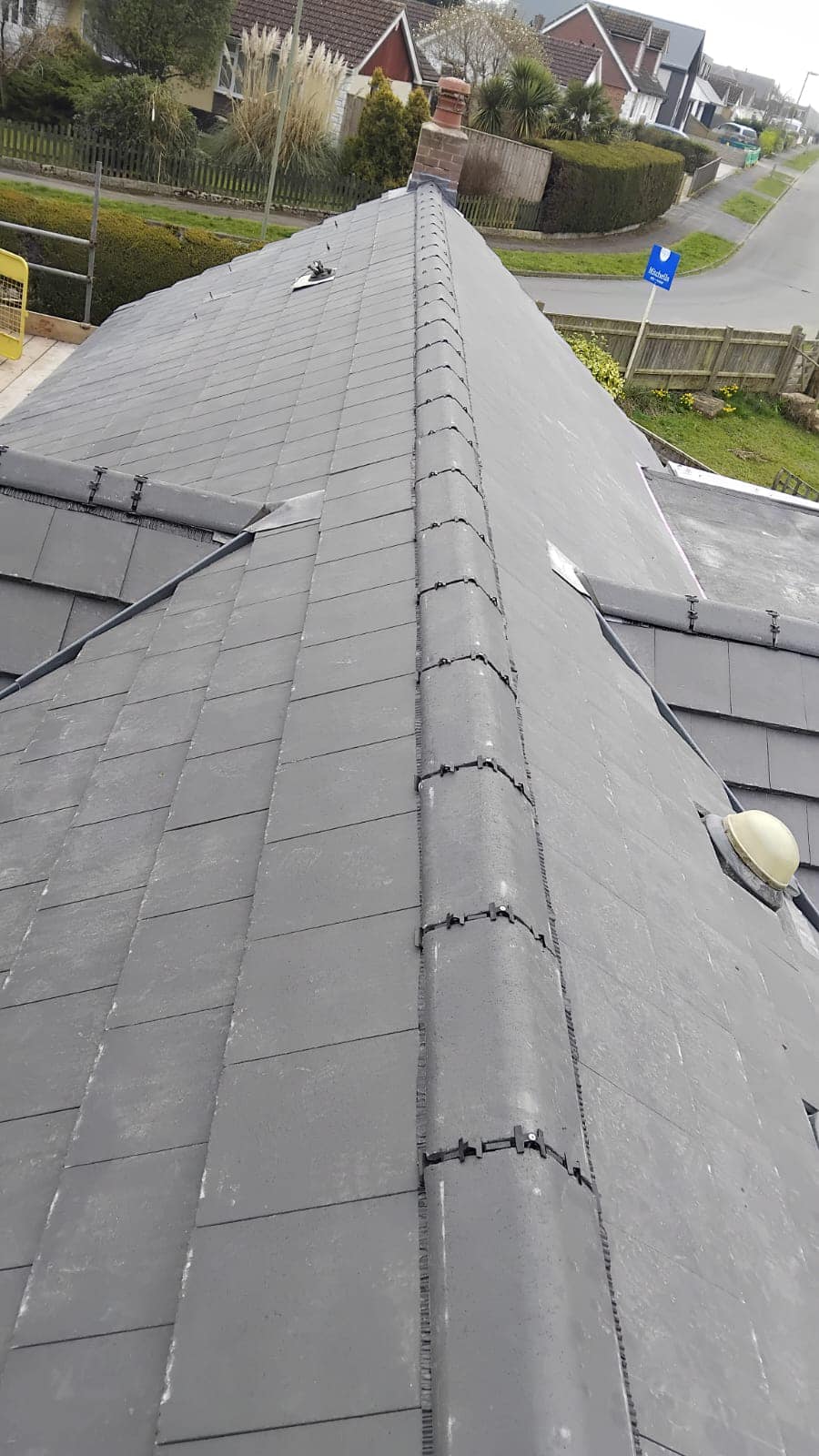 Storm damage repair in Battersea