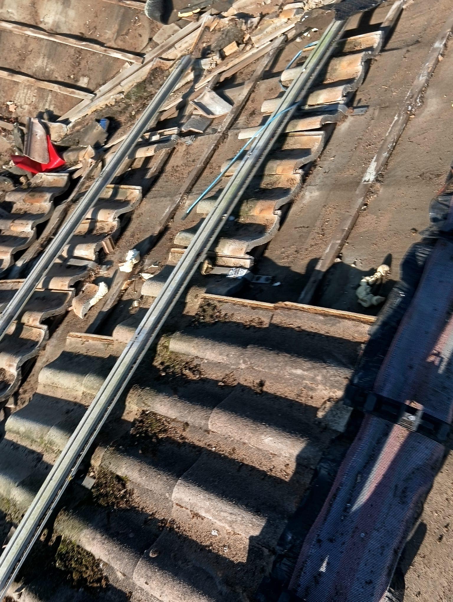 Lead flashing in Westminster