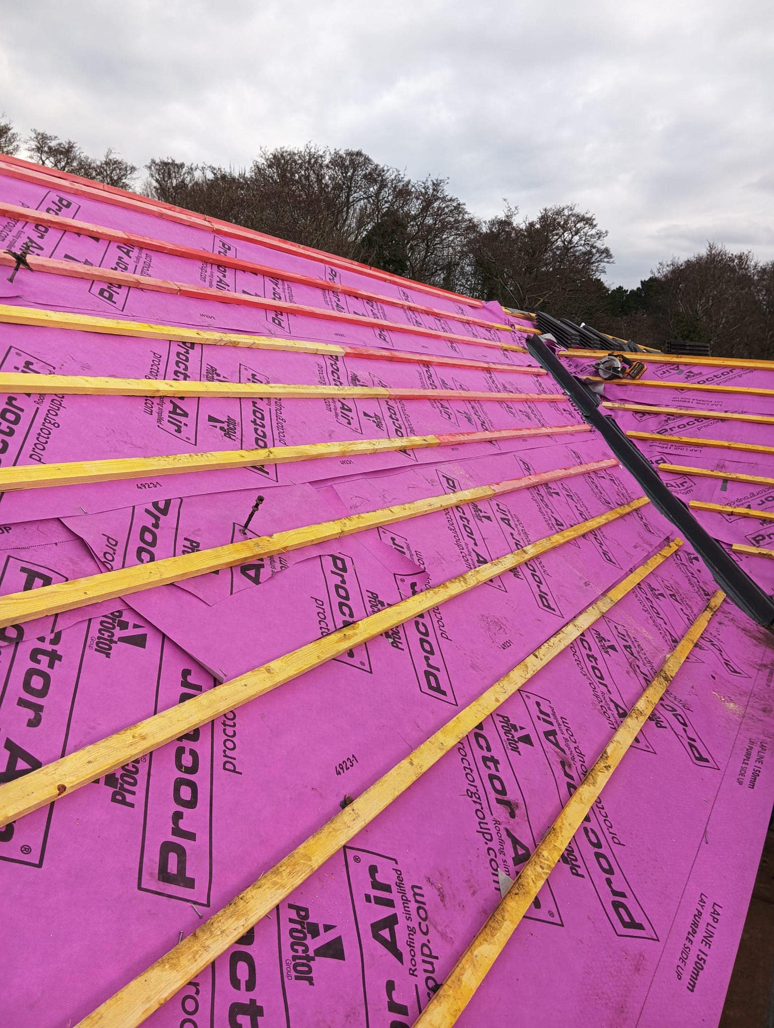 GRP fibreglass roof in Peckham