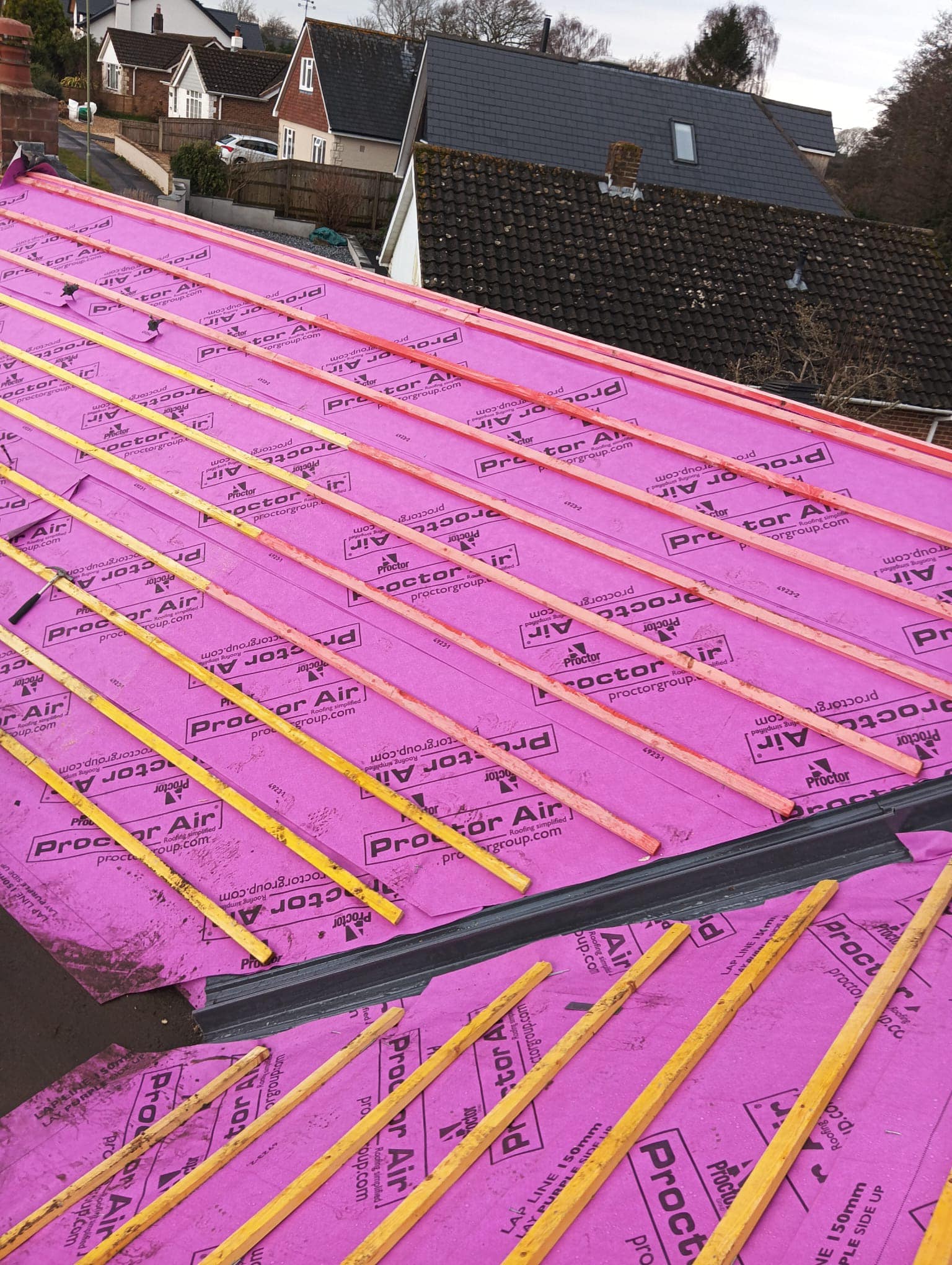 Lead flashing in Westminster