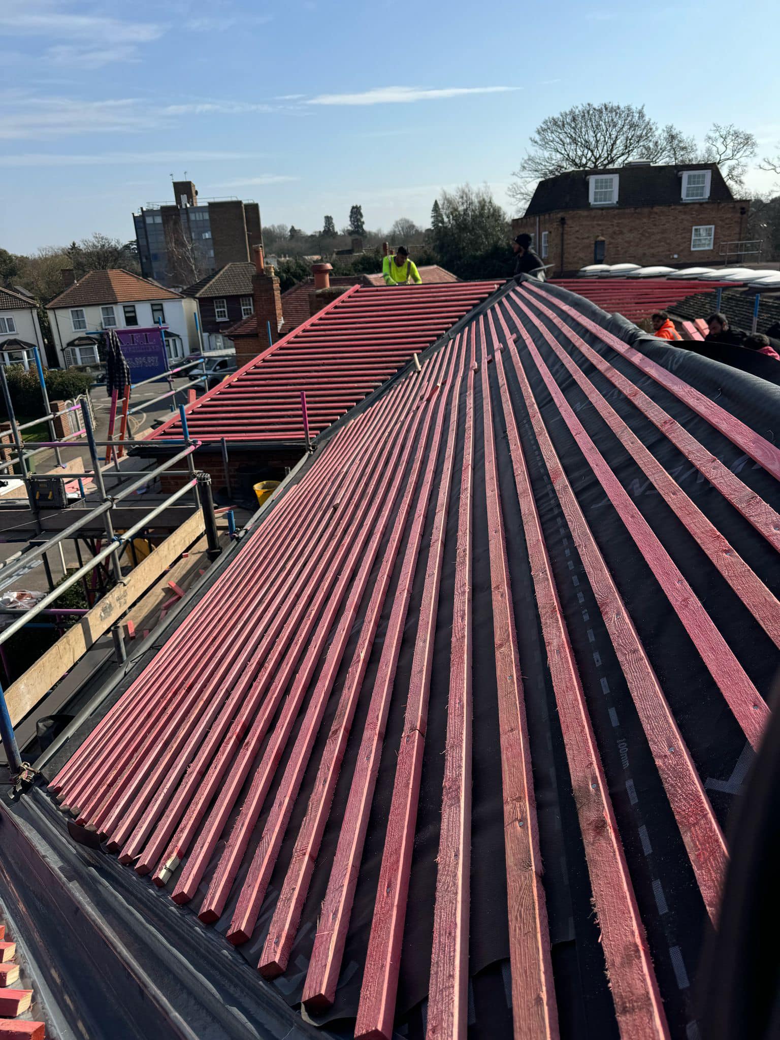 Roof waterproofing in Clapham