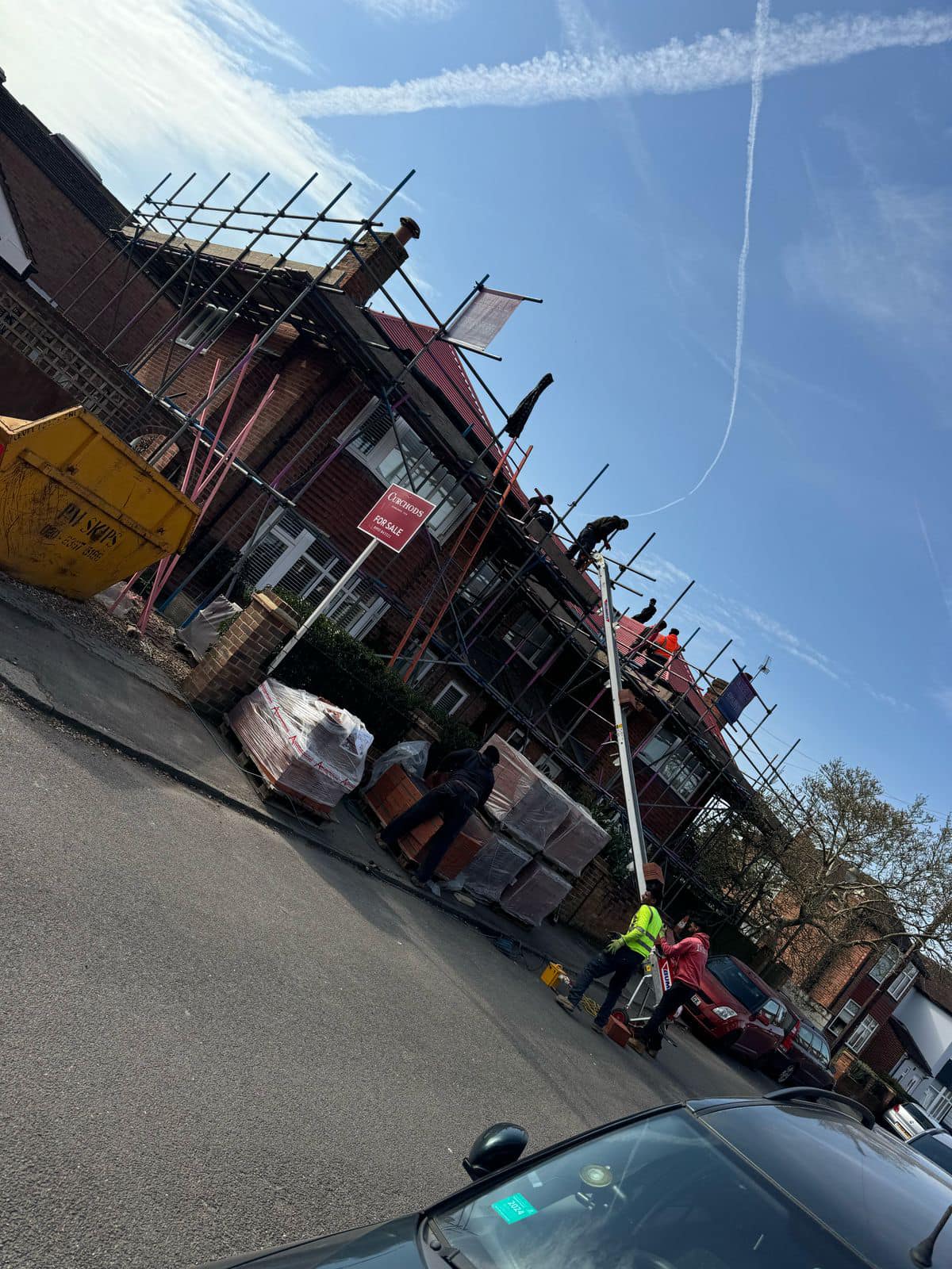 Slate roof restoration in Greenwich
