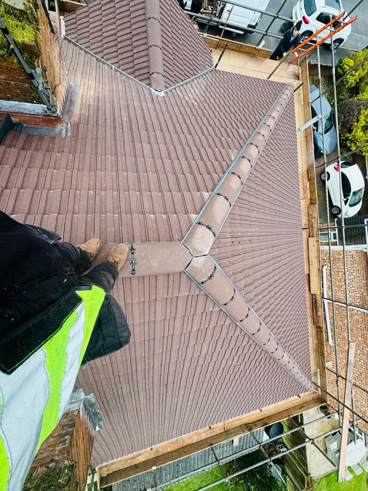 Storm damage repair in Battersea