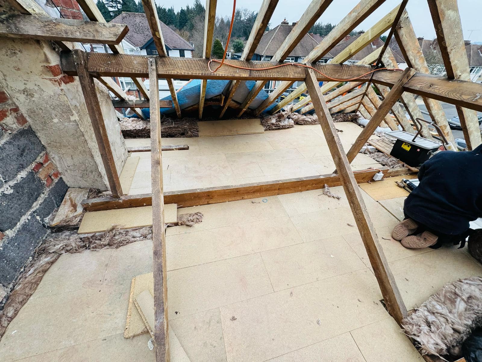 EPDM rubber roof in Stratford