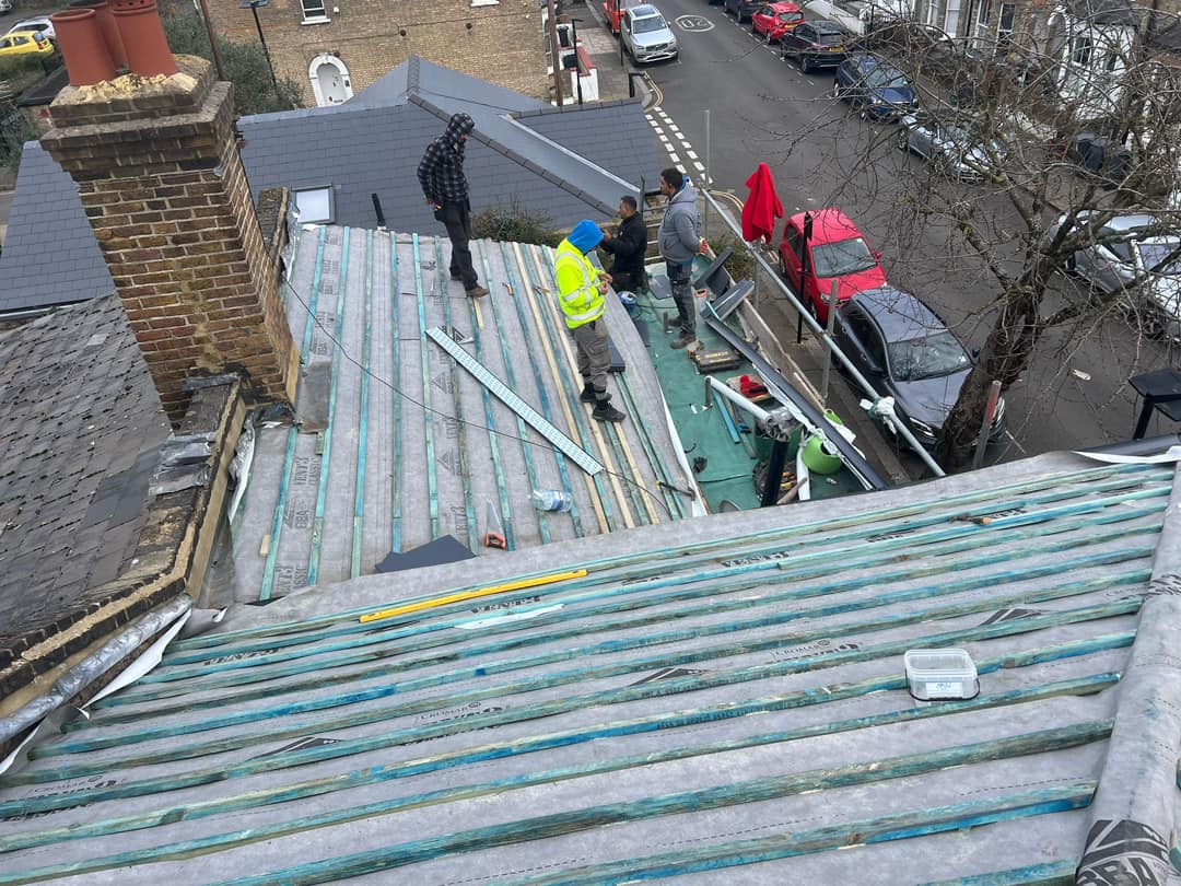 Flat roof replacement in Croydon