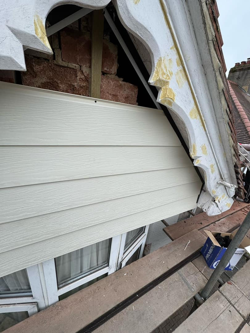 Professional roofers working on a property in London - KS Roof Master