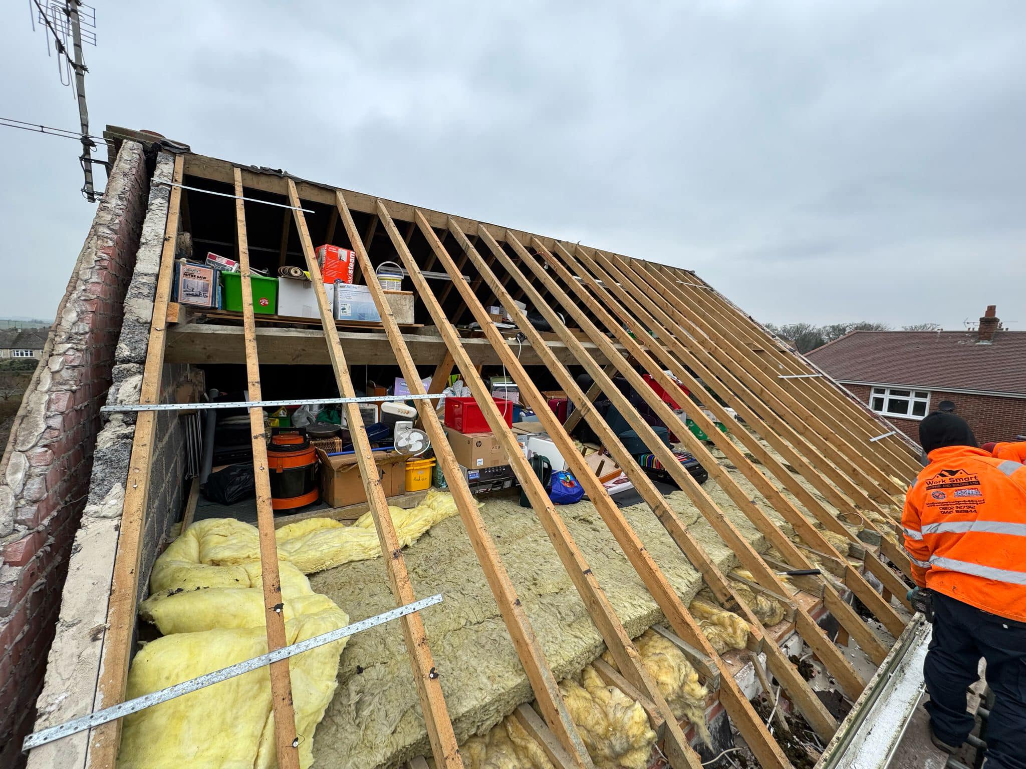 Roof insulation in Richmond